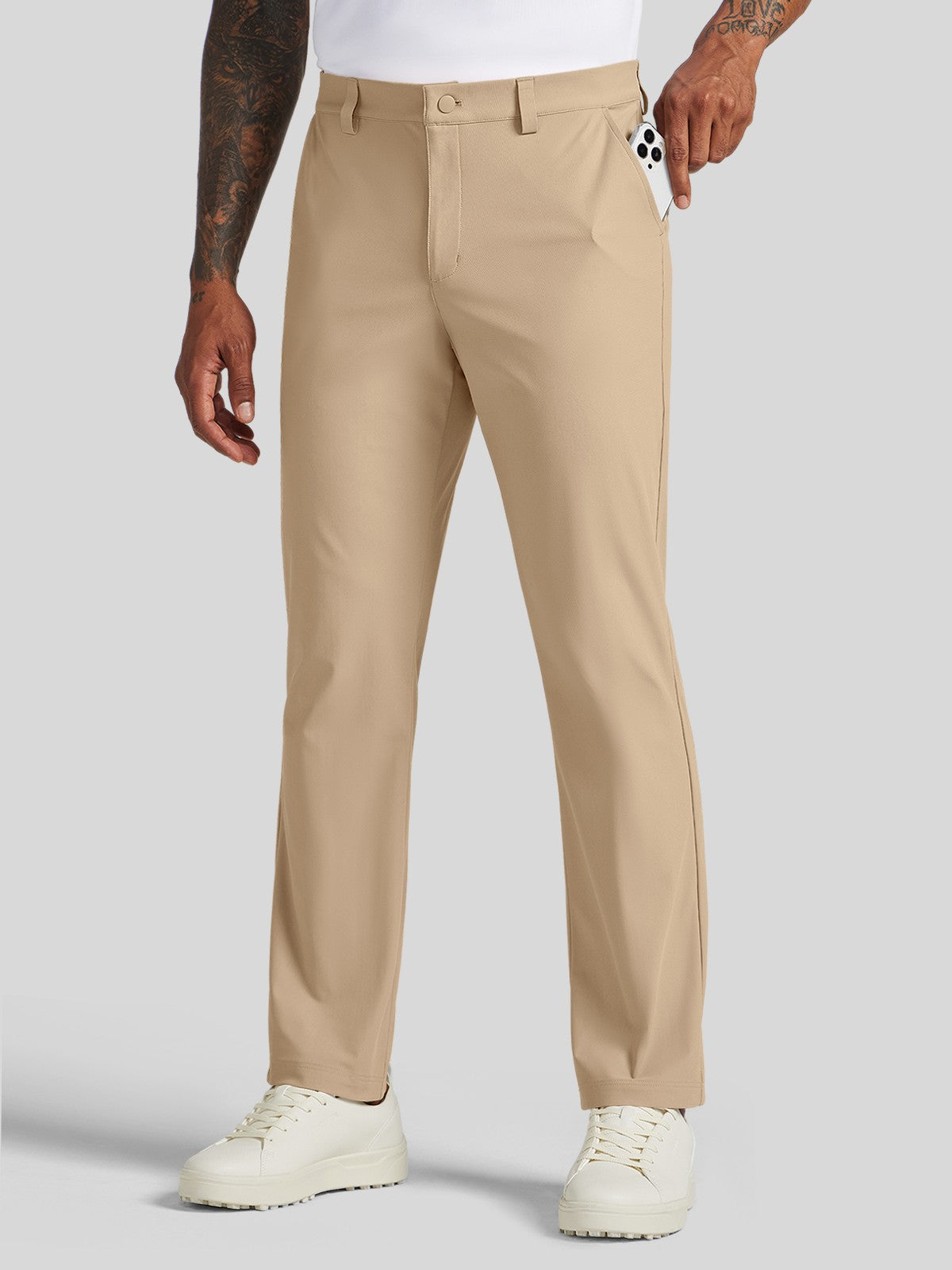 Men's Comfort Golf Dress Pants 28L