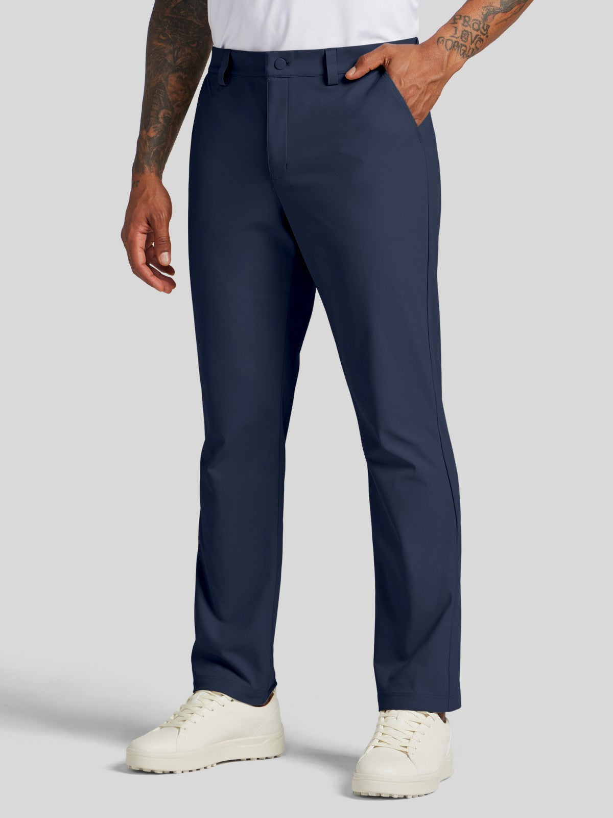 Men's Comfort Golf Dress Pants 28L