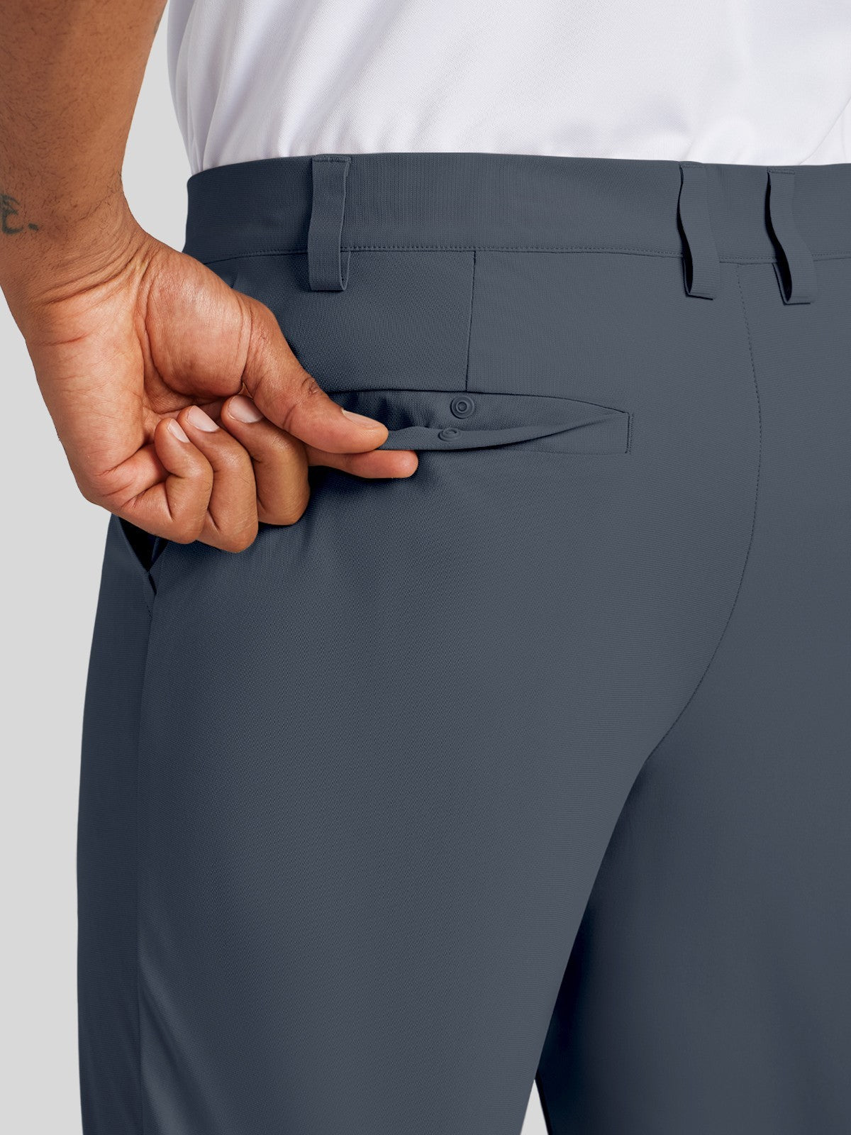 Men's Comfort Golf Dress Pants 28L