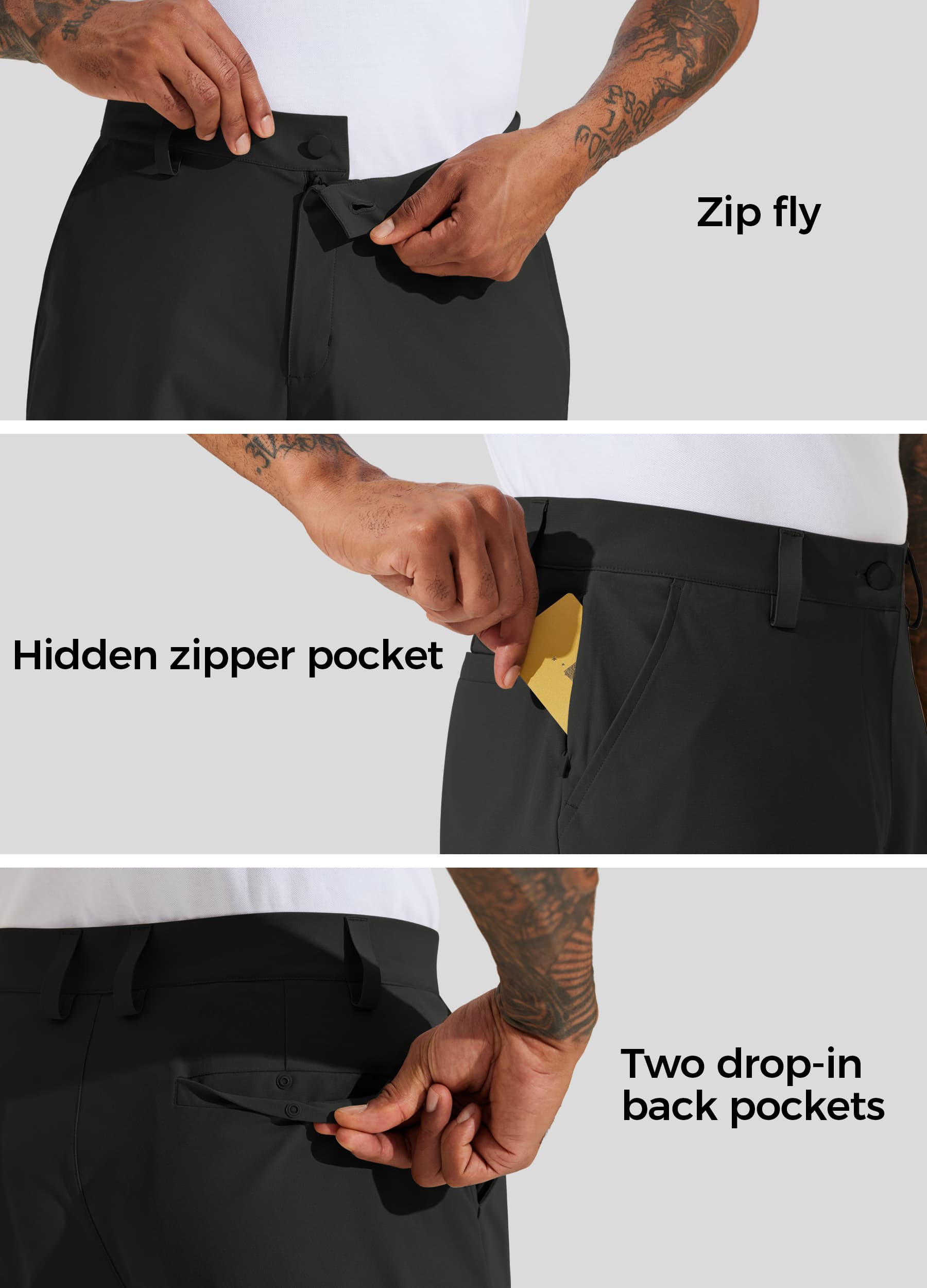 Men's Stretch Golf Shorts