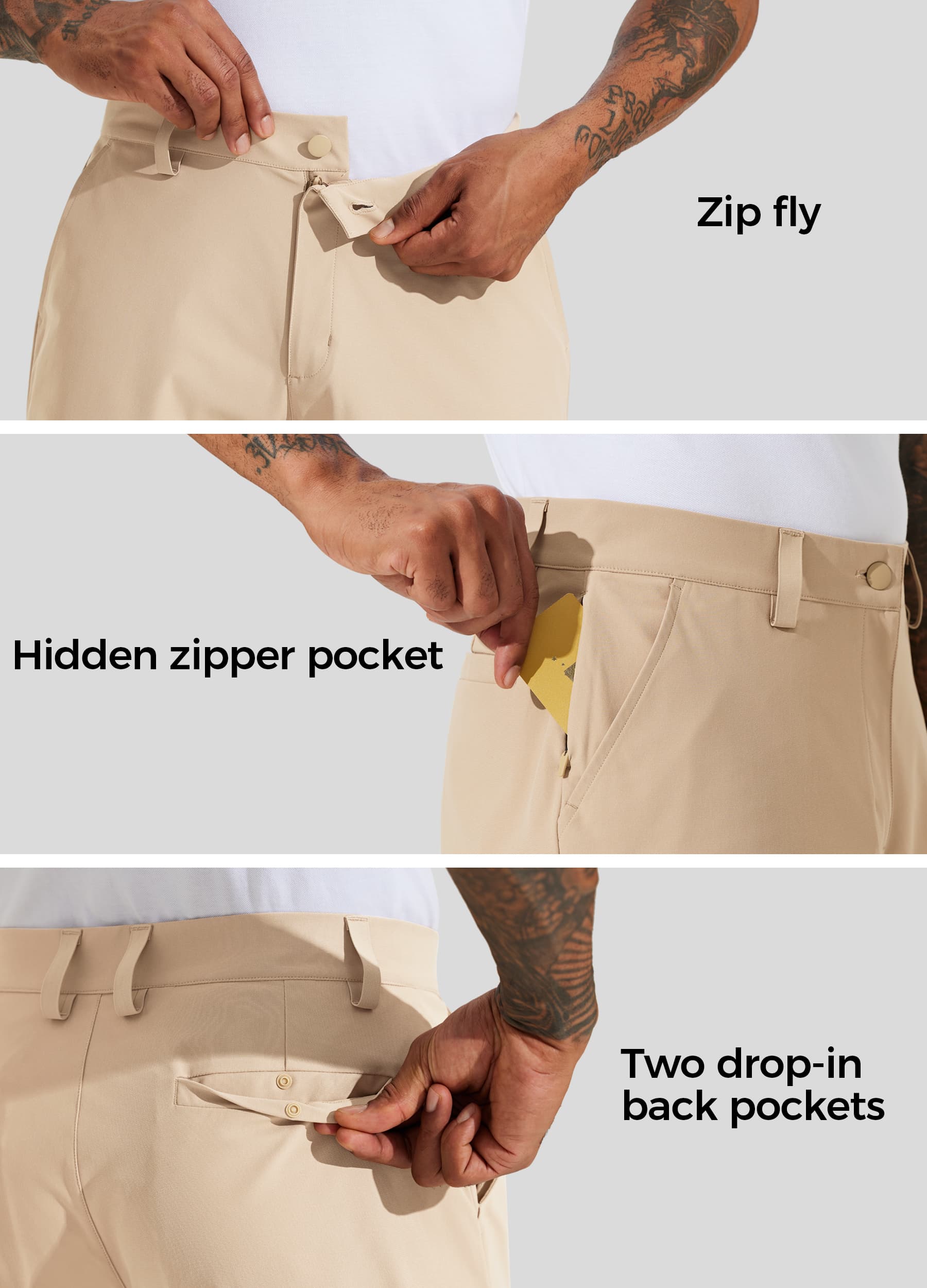 Men's Stretch Golf Shorts