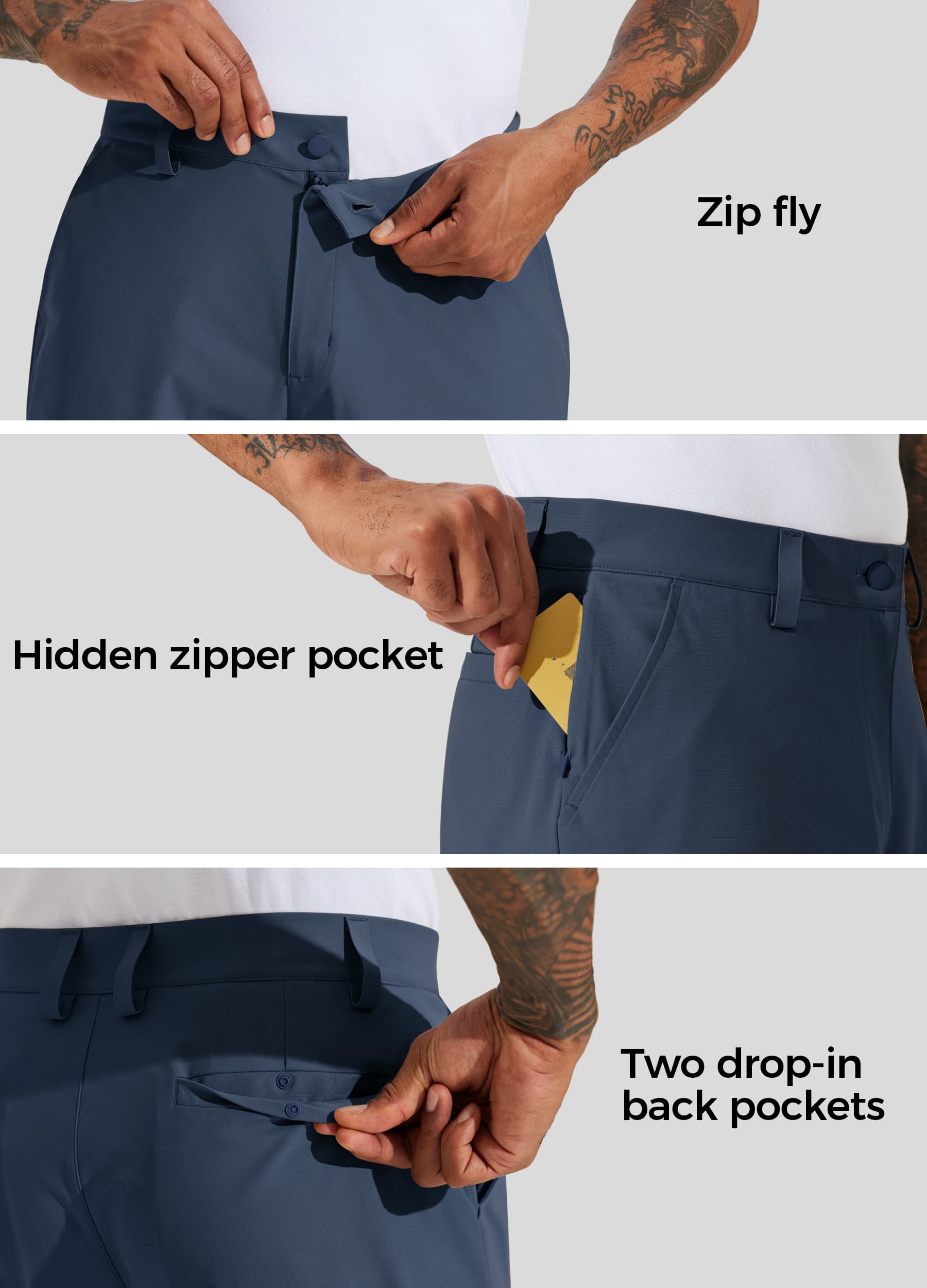Men's Stretch Golf Shorts