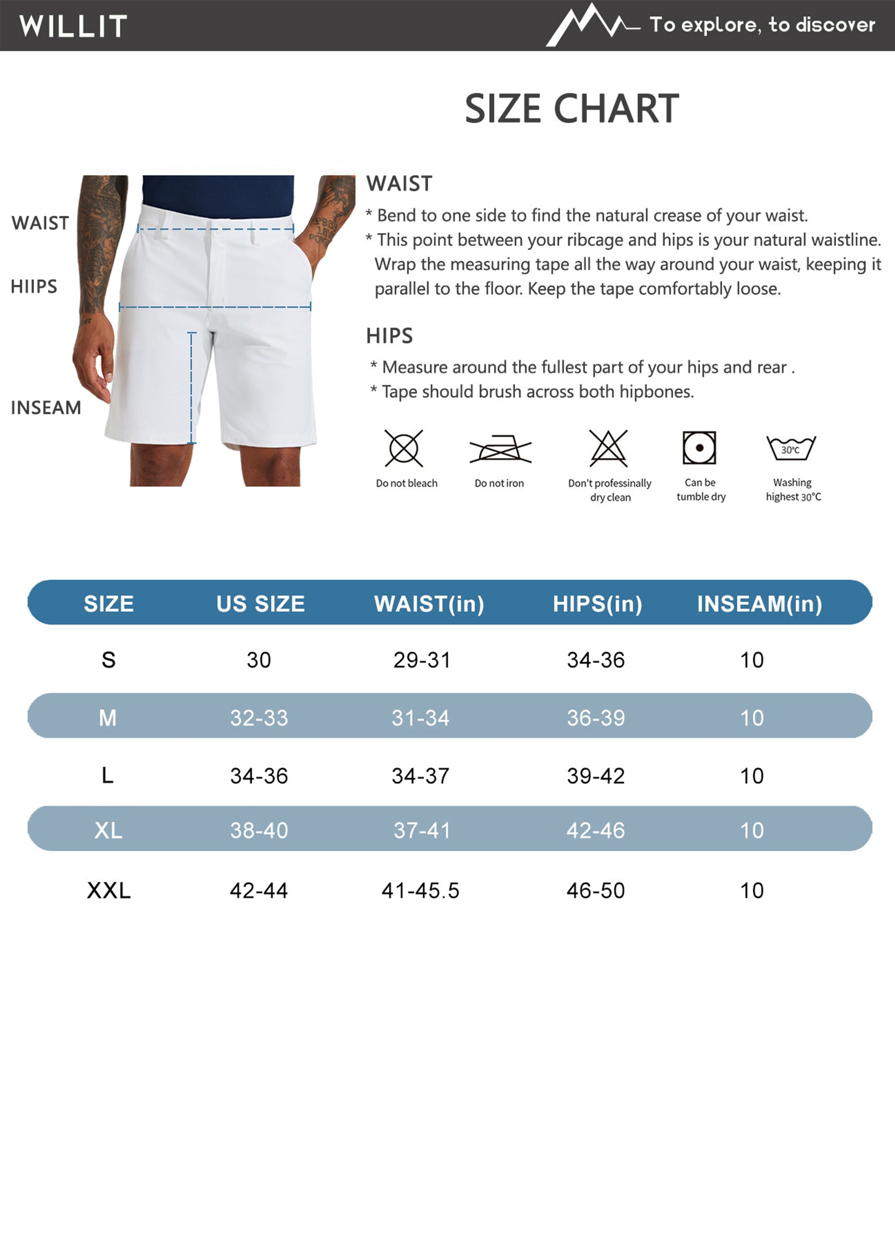 Men's Stretch Golf Shorts