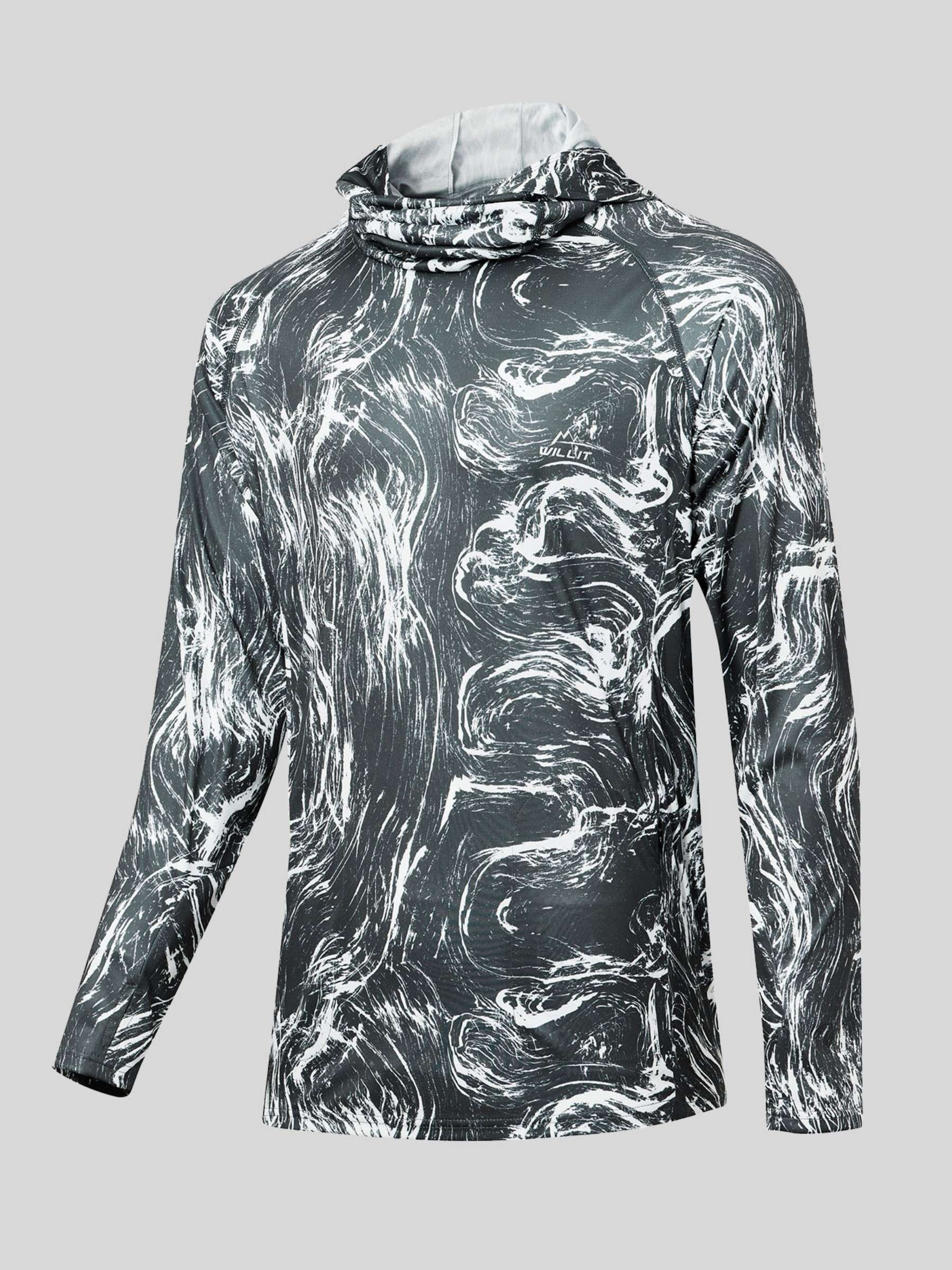 Men's Sun Protection Hoodie Shirts UPF 50+