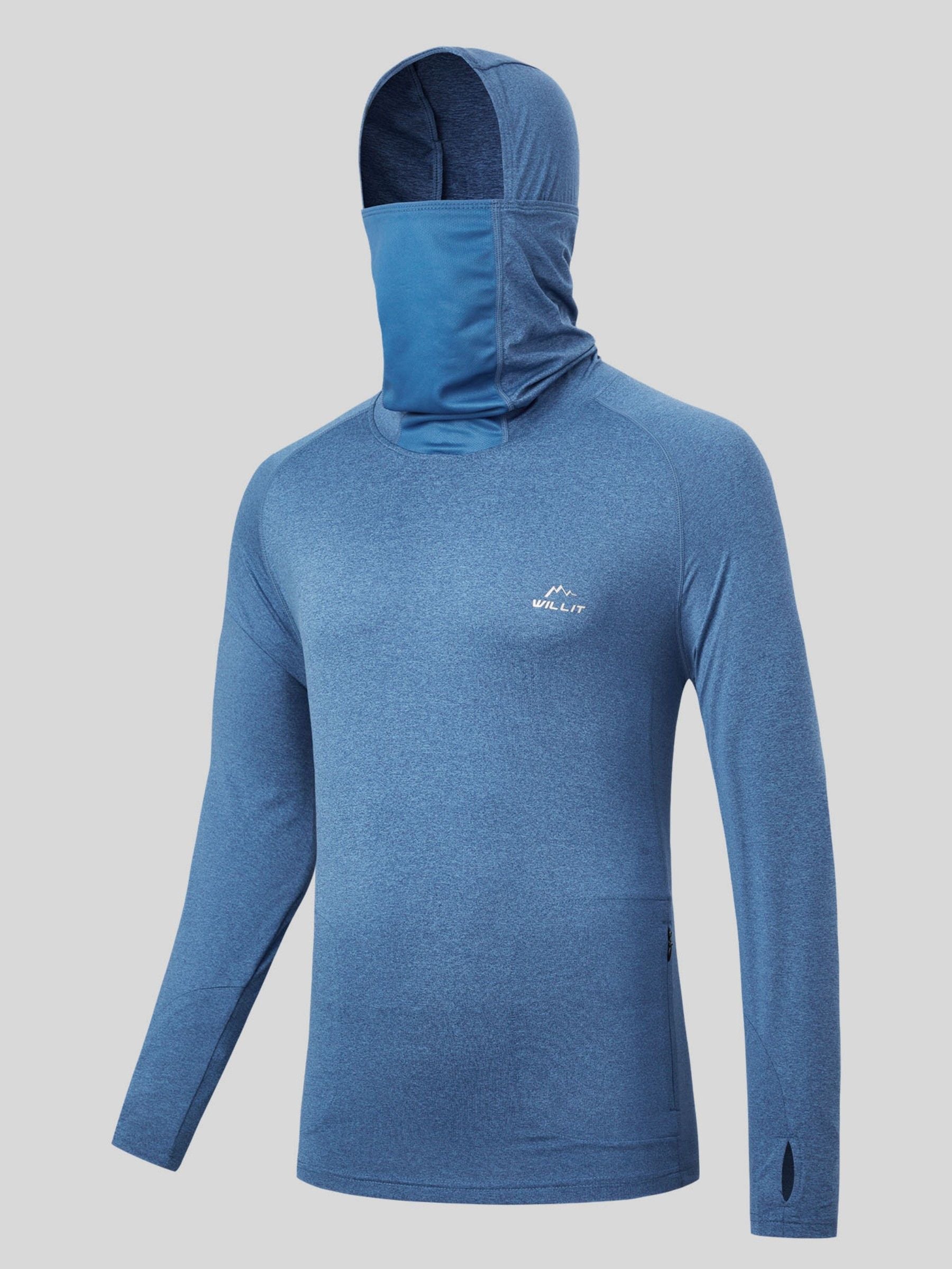 Men's Sun Protection Hoodie Shirts UPF 50+