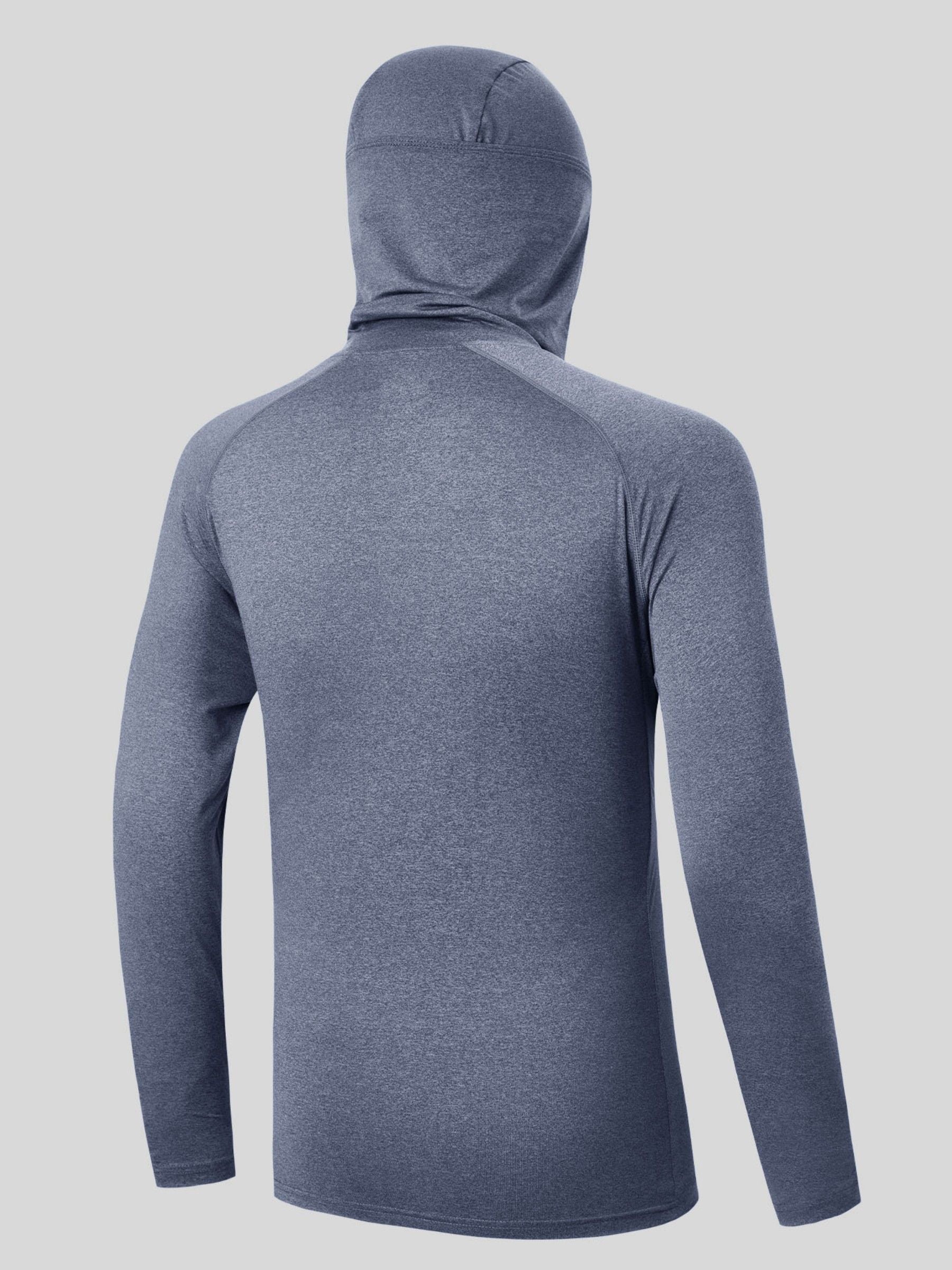 Men's Sun Protection Hoodie Shirts UPF 50+