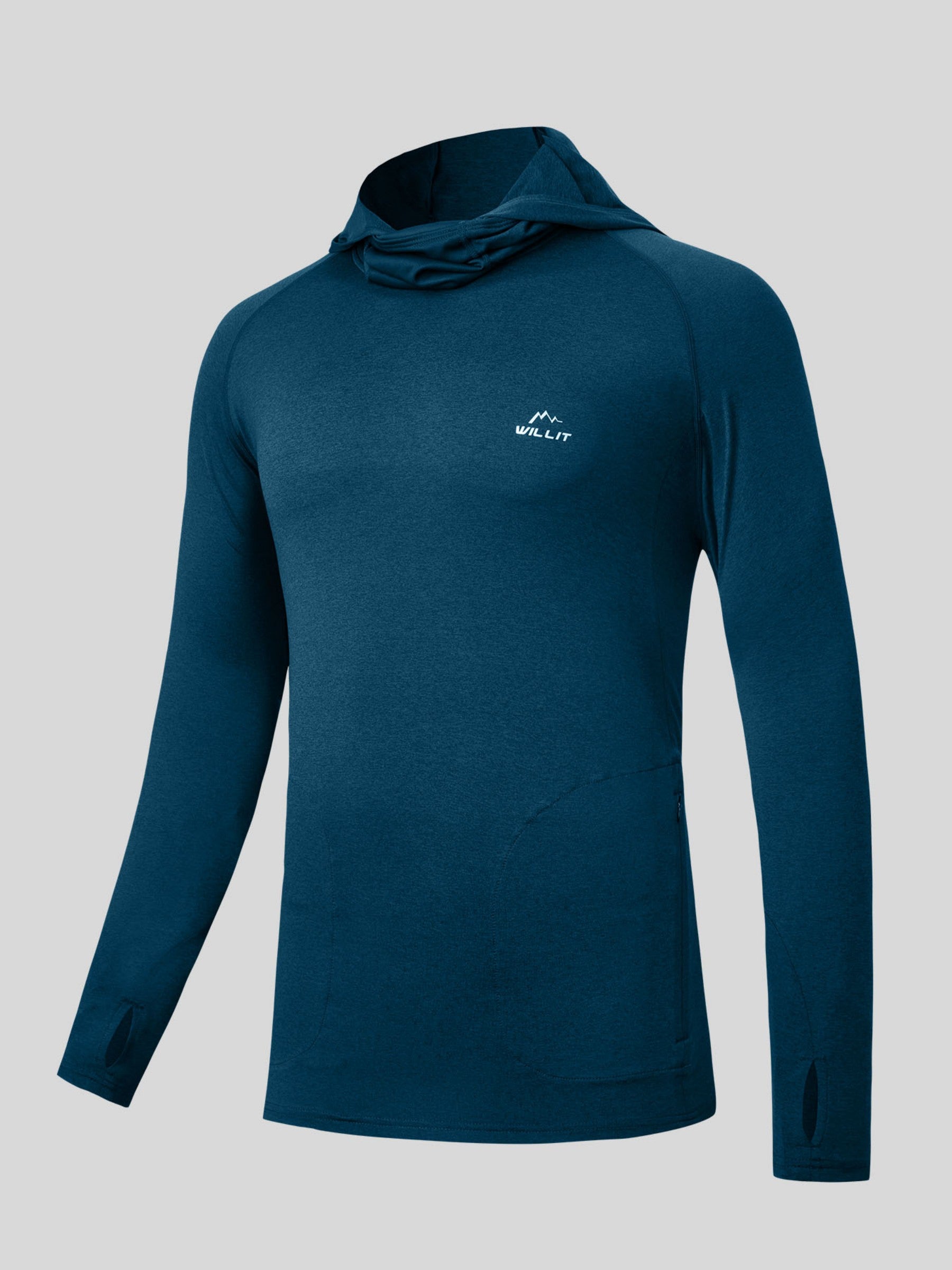 Men's Sun Protection Hoodie Shirts UPF 50+