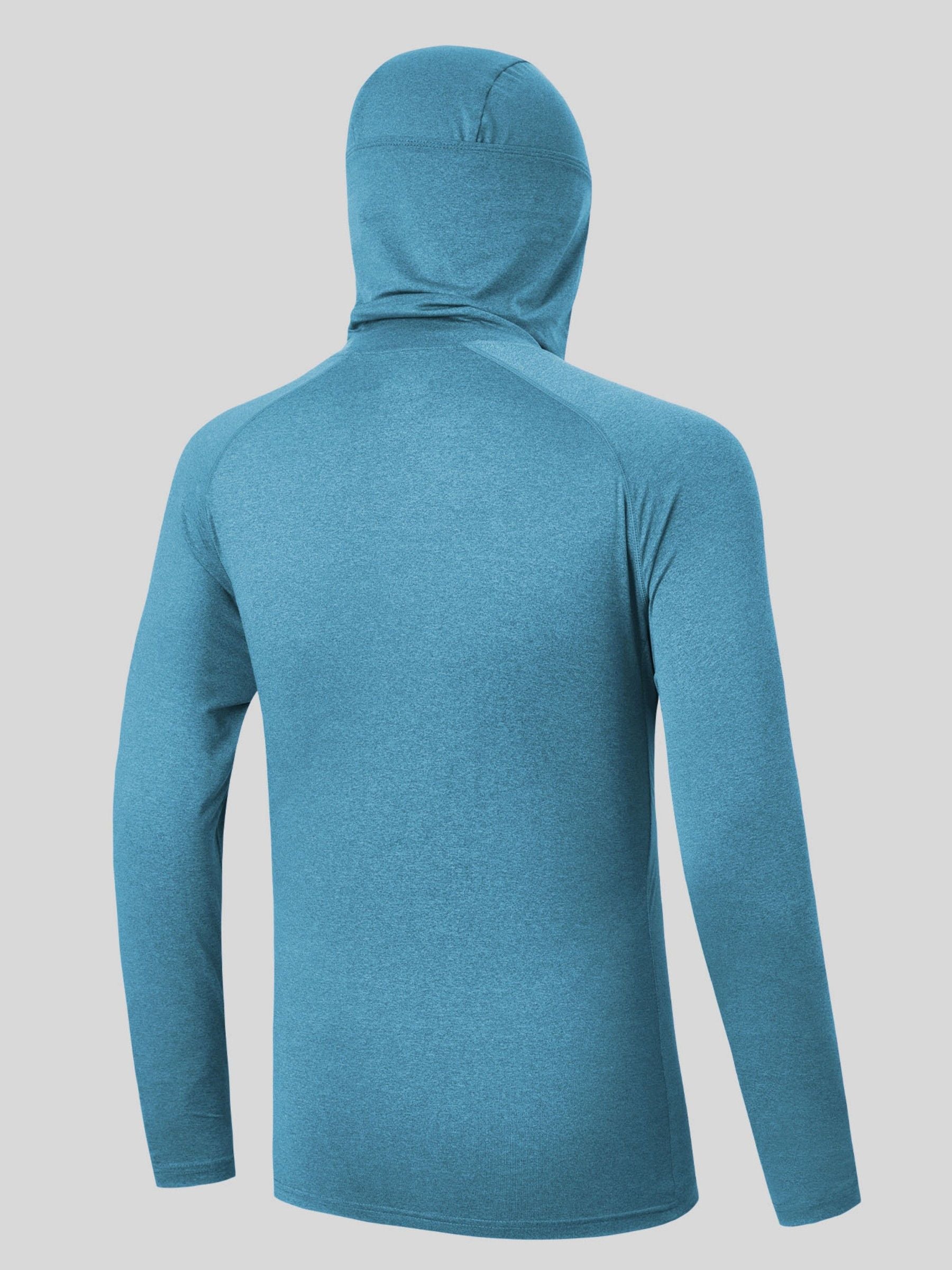 Men's Sun Protection Hoodie Shirts UPF 50+