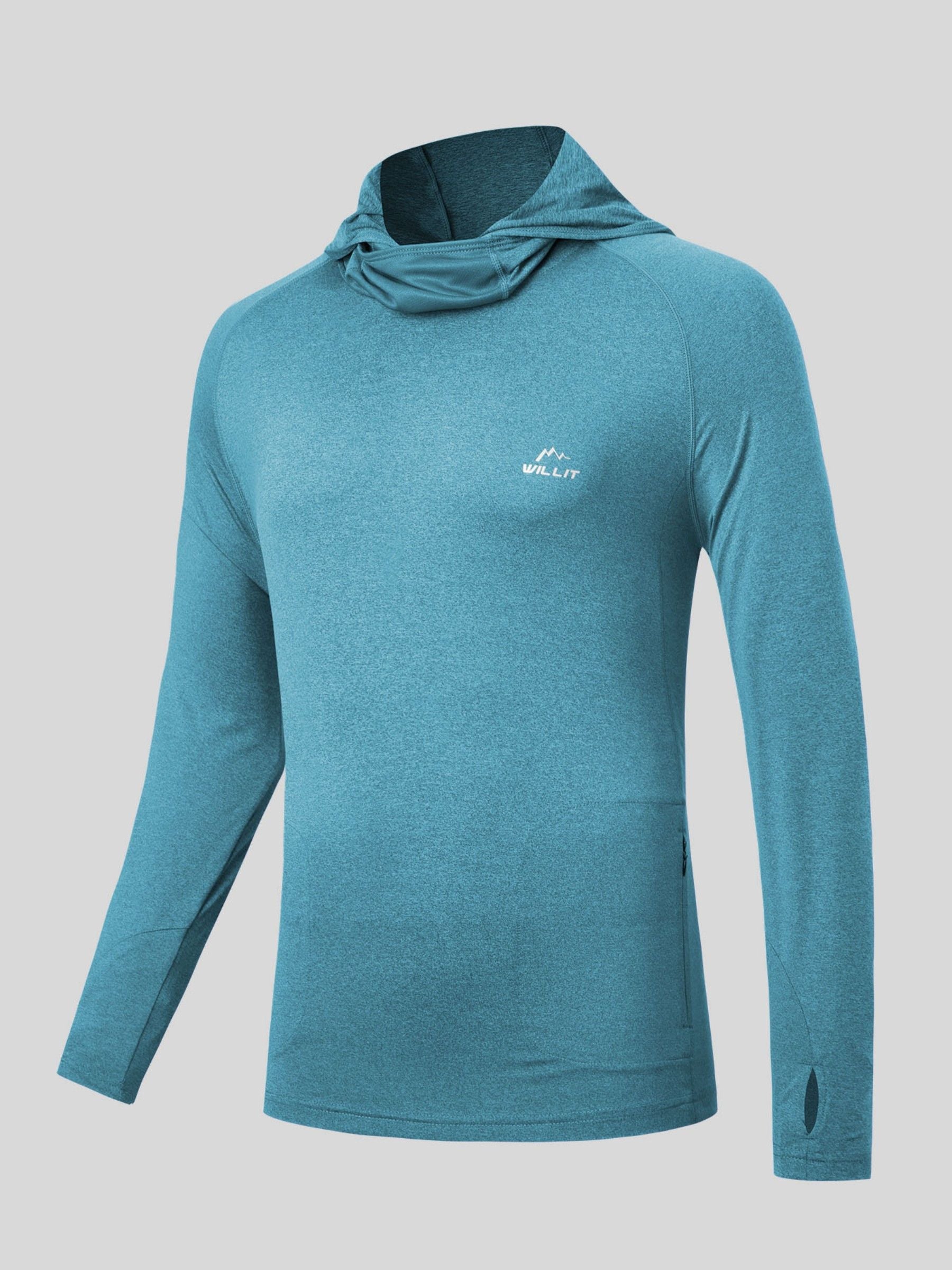 Men's Sun Protection Hoodie Shirts UPF 50+