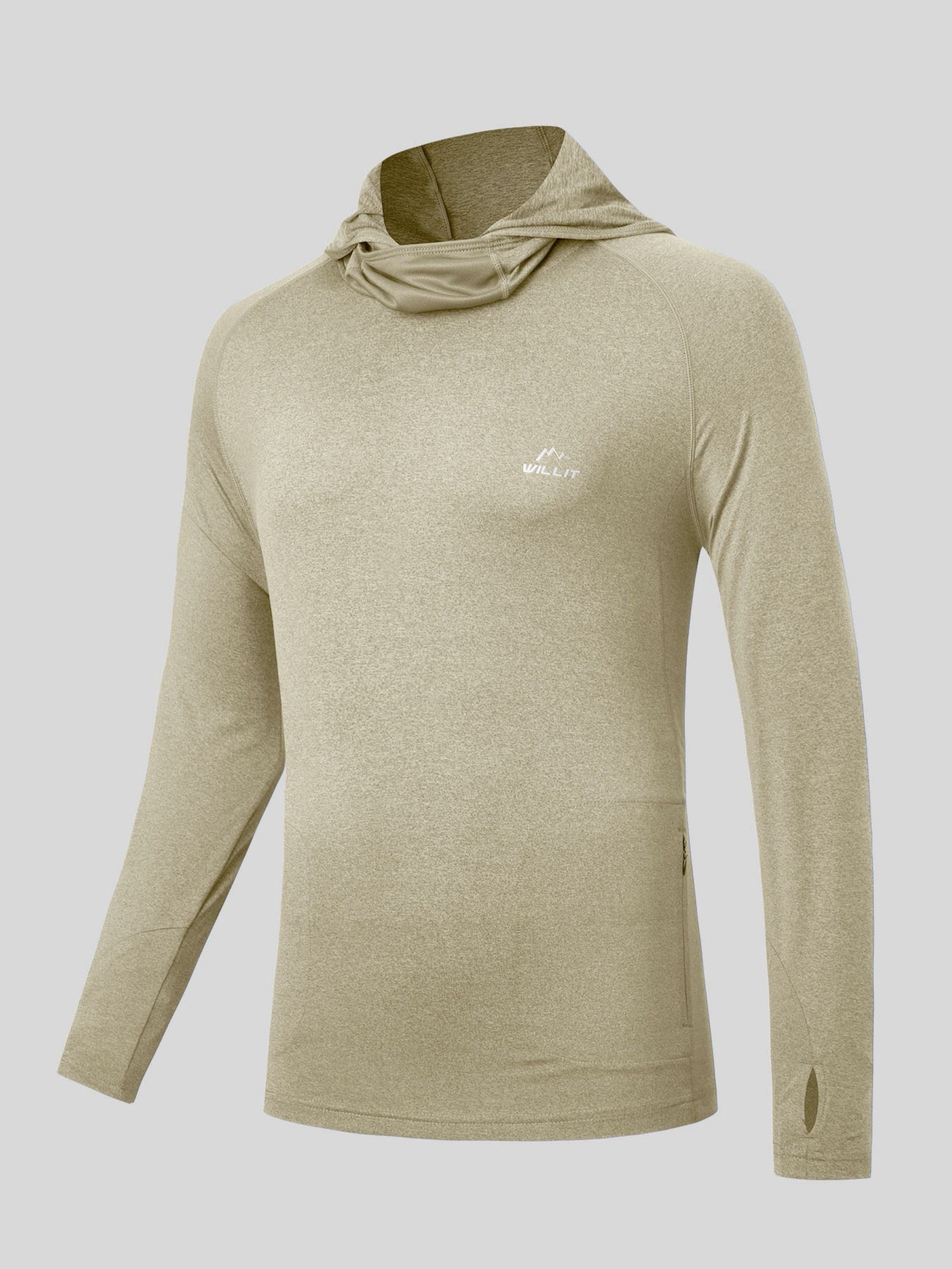 Men's Sun Protection Hoodie Shirts UPF 50+