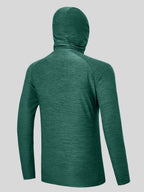 Men's Sun Protection Hoodie Shirts UPF 50+