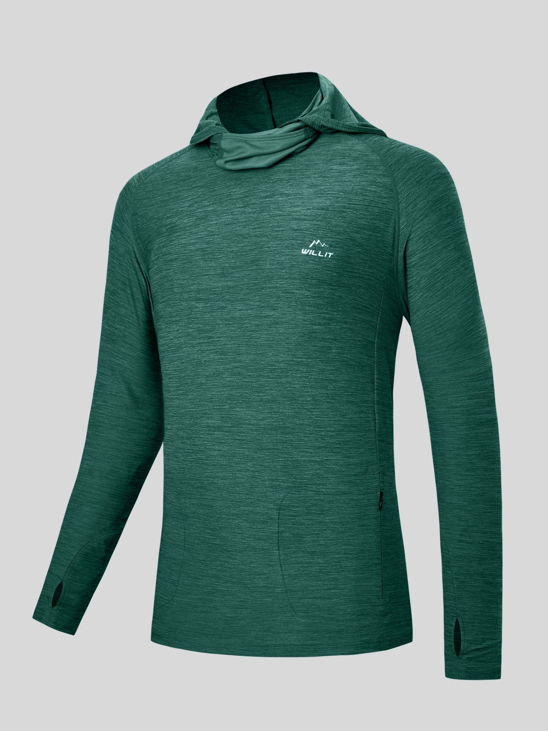 Men's Sun Protection Hoodie Shirts UPF 50+