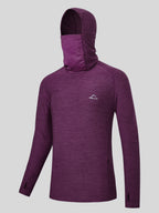 Men's Sun Protection Hoodie Shirts UPF 50+