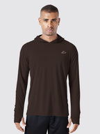 Men's Sun Protection Long Sleeve Shirts with Hood