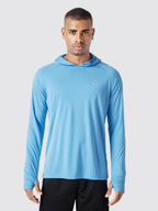 Men's Sun Protection Long Sleeve Shirts with Hood