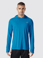 Men's Sun Protection Long Sleeve Shirts with Hood
