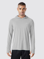 Men's Sun Protection Long Sleeve Shirts with Hood