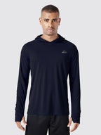 Men's Sun Protection Long Sleeve Shirts with Hood