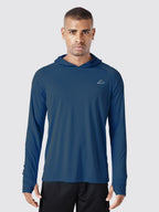 Men's Sun Protection Long Sleeve Shirts with Hood