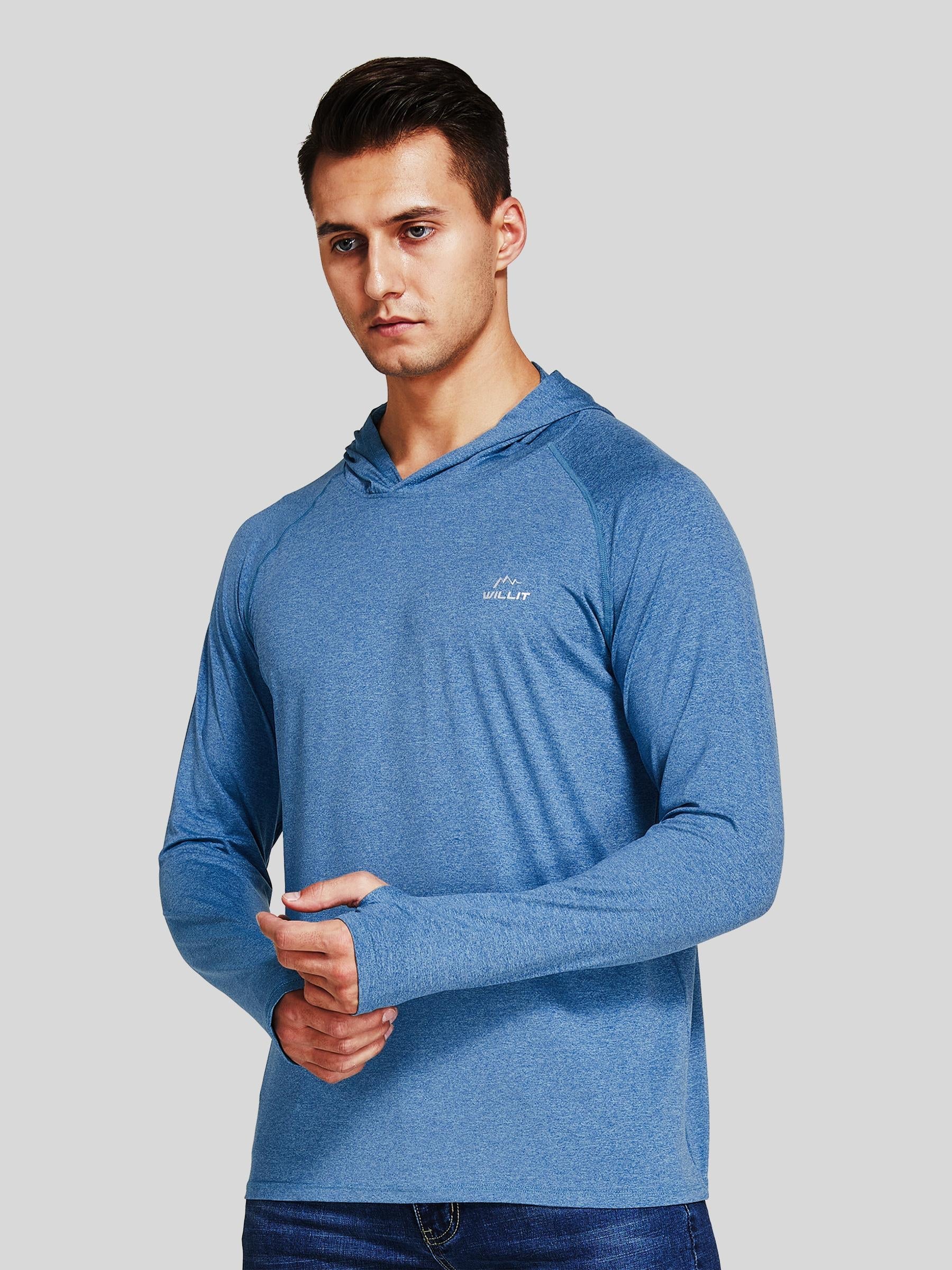 Men's Sun Protection Long Sleeve Hooded Shirts