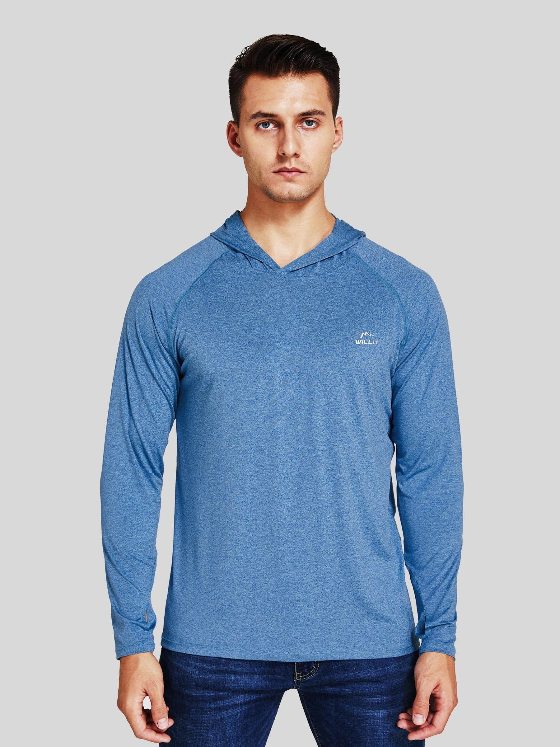 Men's Sun Protection Long Sleeve Hooded Shirts