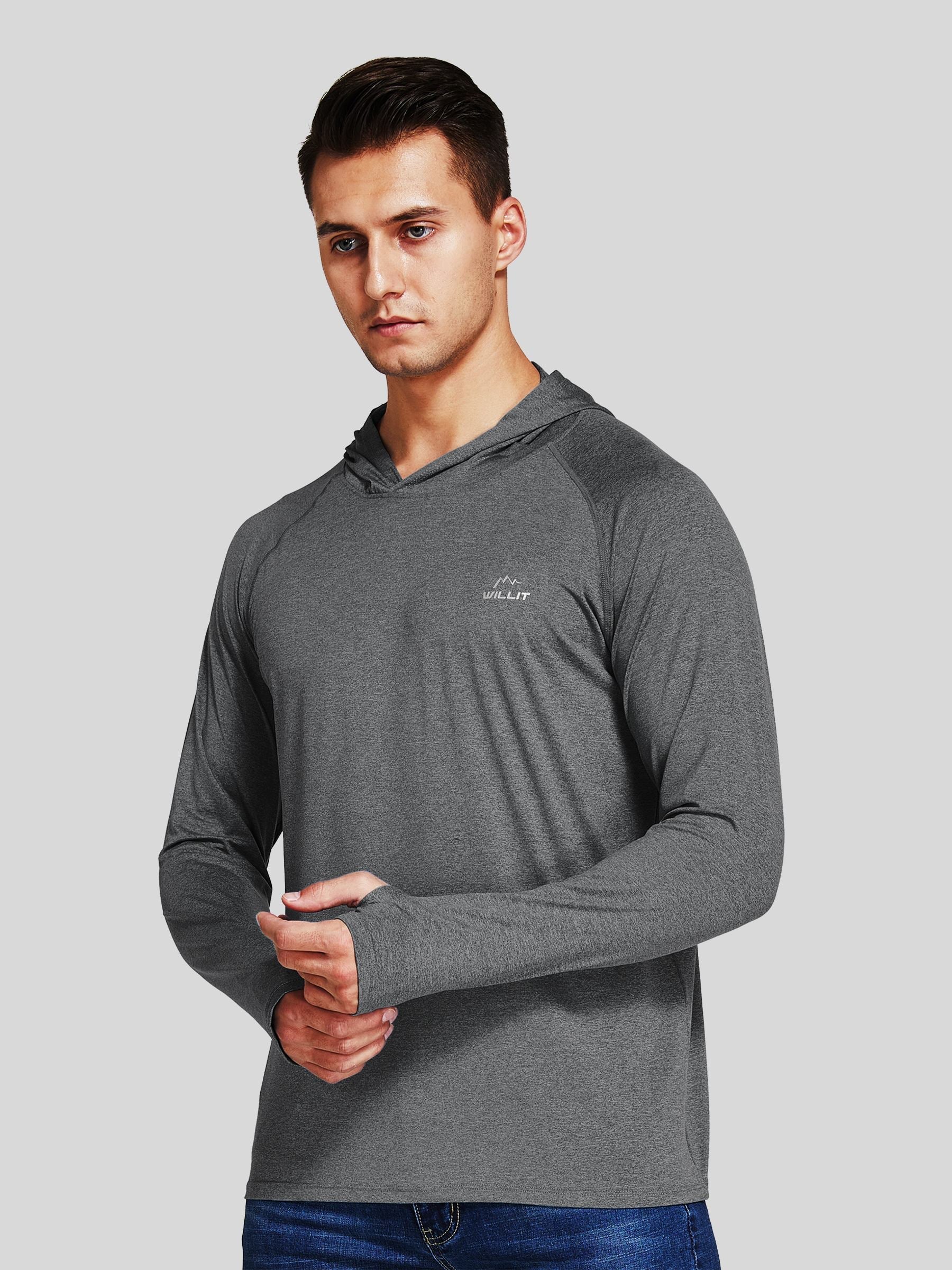 Men's Sun Protection Long Sleeve Hooded Shirts