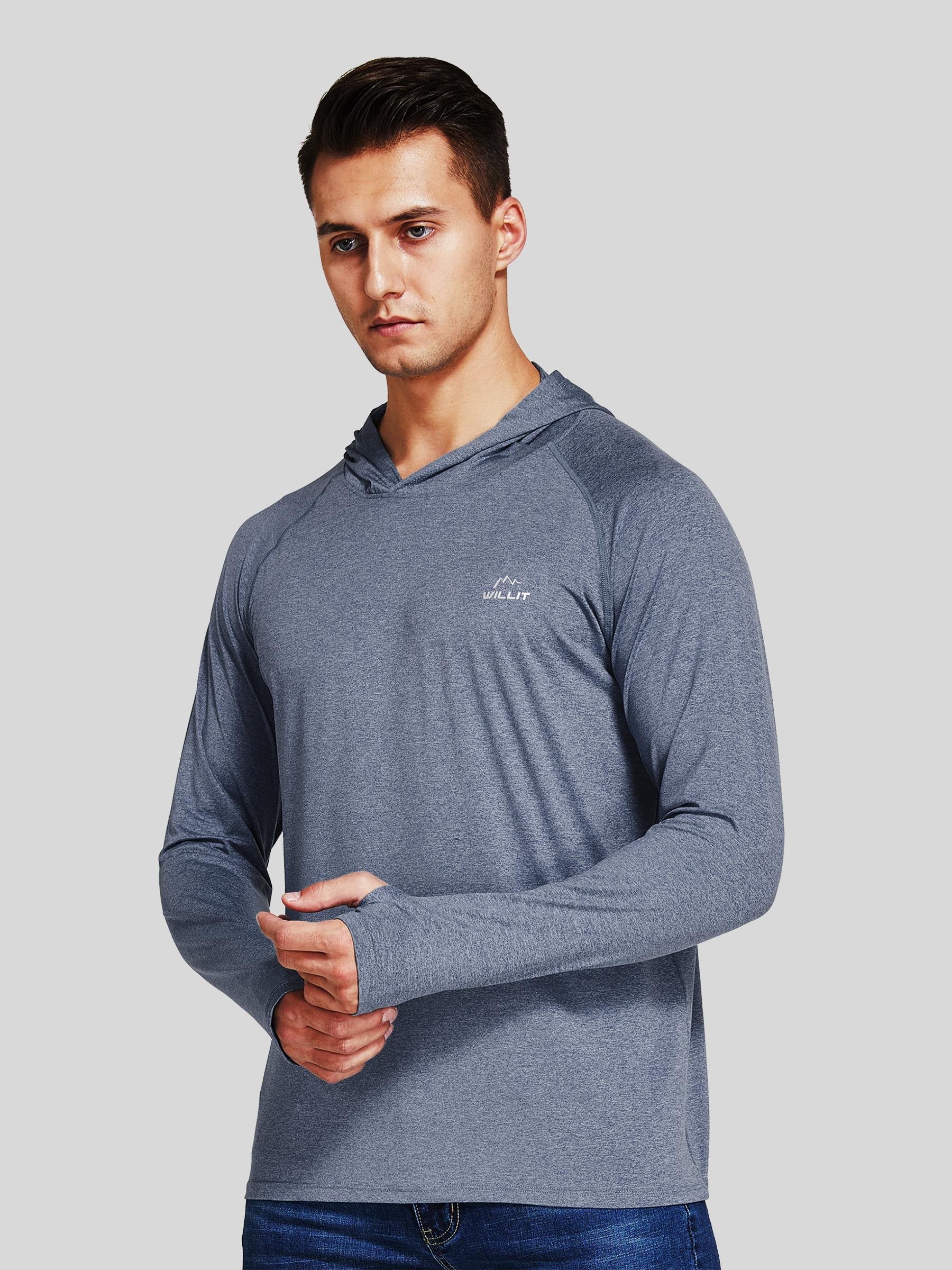 Men's Sun Protection Long Sleeve Hooded Shirts