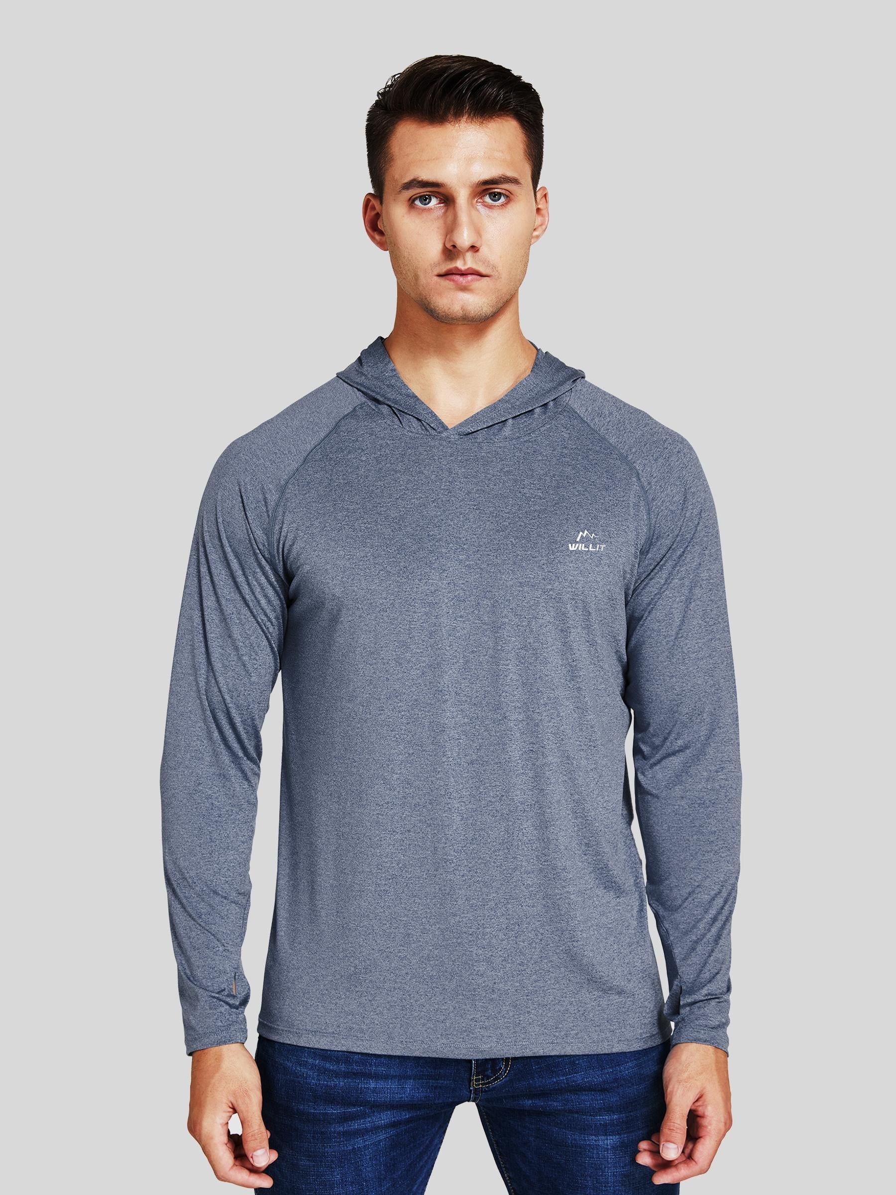 Men's Sun Protection Long Sleeve Hooded Shirts