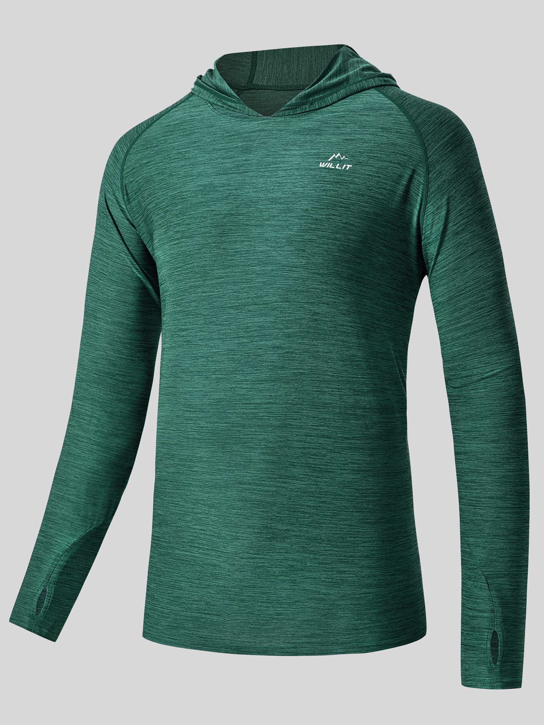Men's Sun Protection Long Sleeve Hooded Shirts