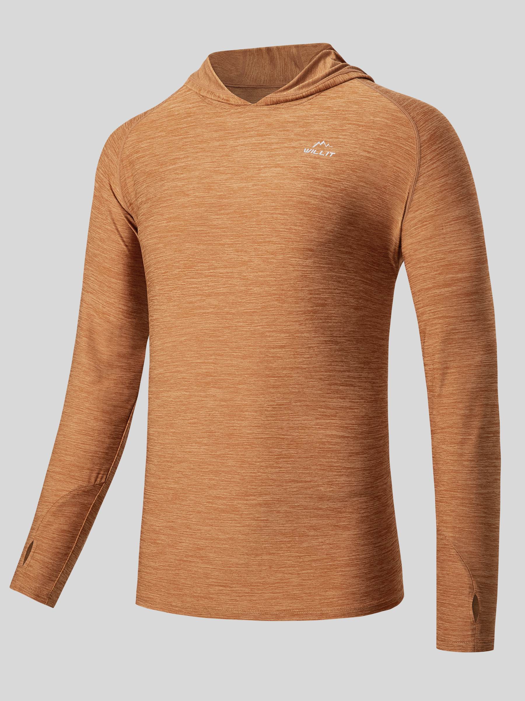 Men's Sun Protection Long Sleeve Hooded Shirts