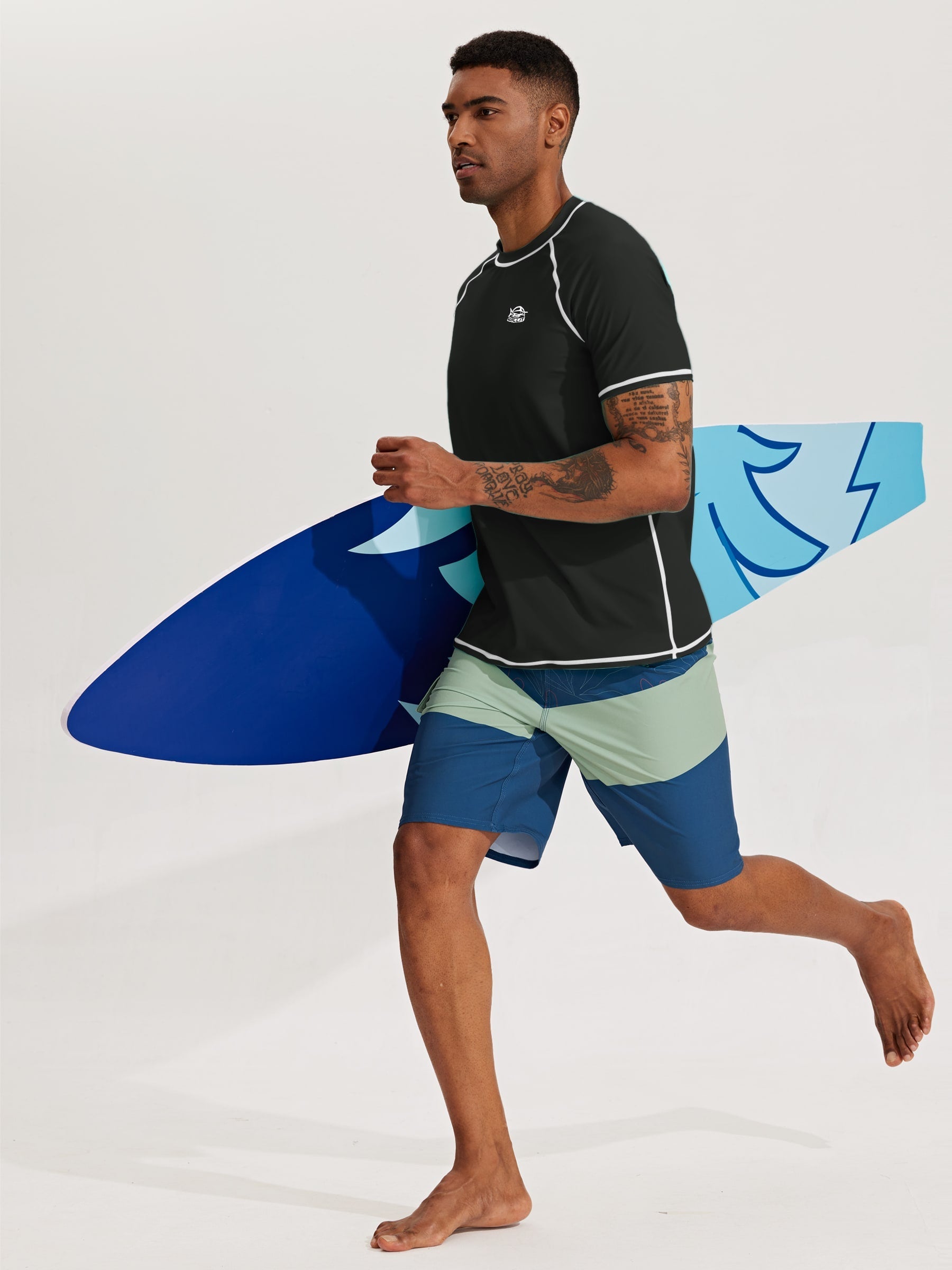 Men's Sun Protection Short Sleeve Shirt UPF 50+