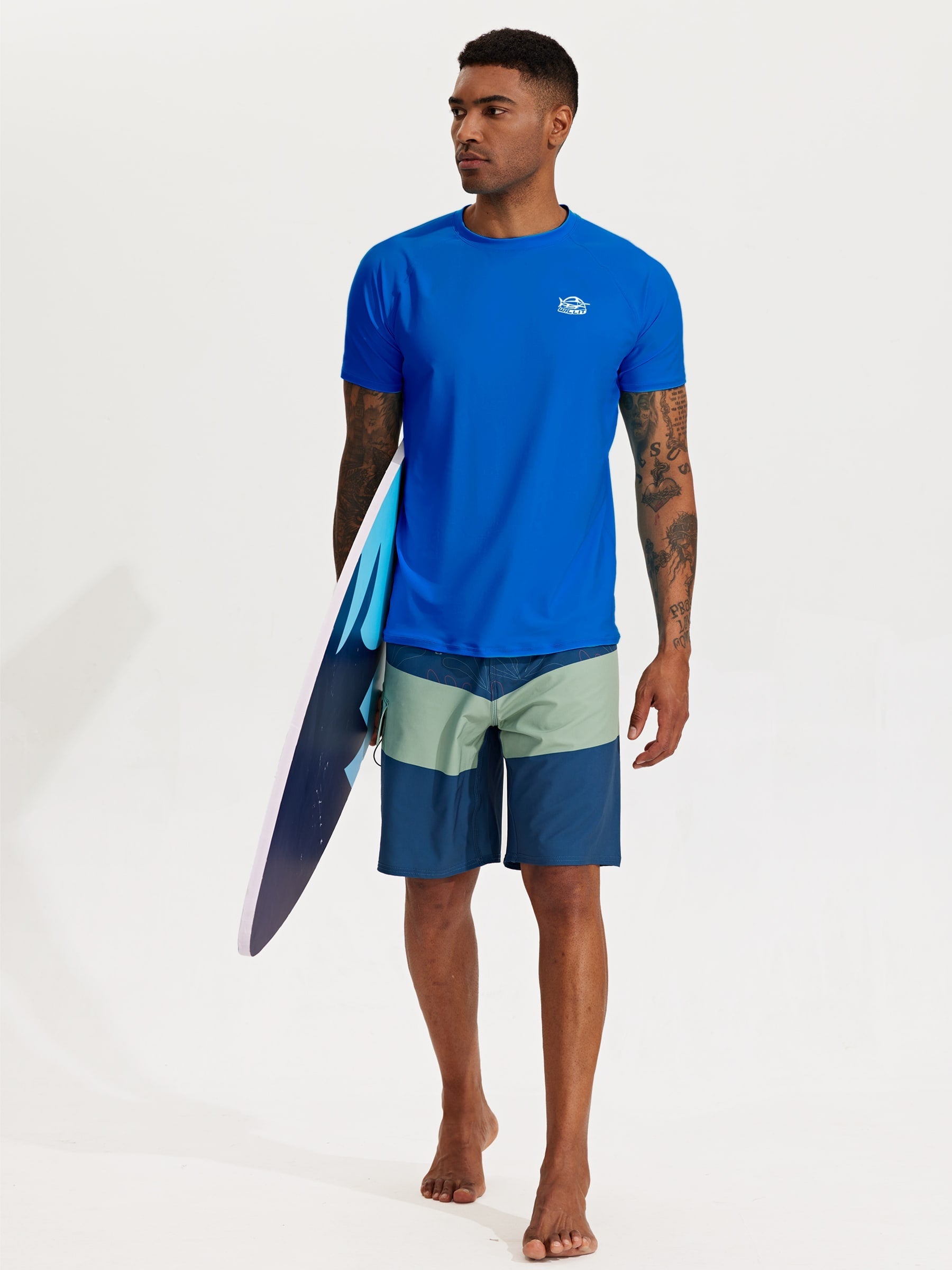 Men's Sun Protection Short Sleeve Shirt UPF 50+