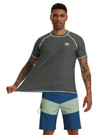 Men's Sun Protection Short Sleeve Shirt UPF 50+