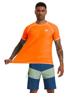 Men's Sun Protection Short Sleeve Shirt UPF 50+