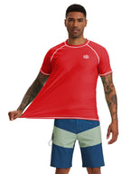 Men's Sun Protection Short Sleeve Shirt UPF 50+