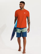 Men's Sun Protection Short Sleeve Shirt UPF 50+