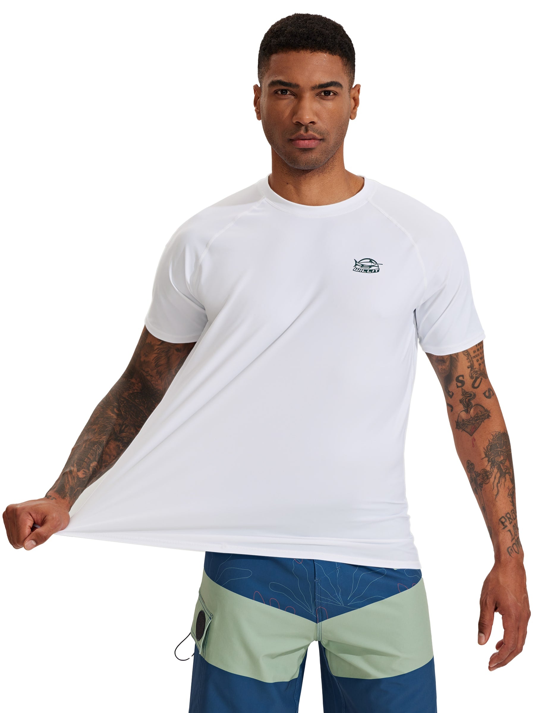 Men's Sun Protection Short Sleeve Shirt UPF 50+