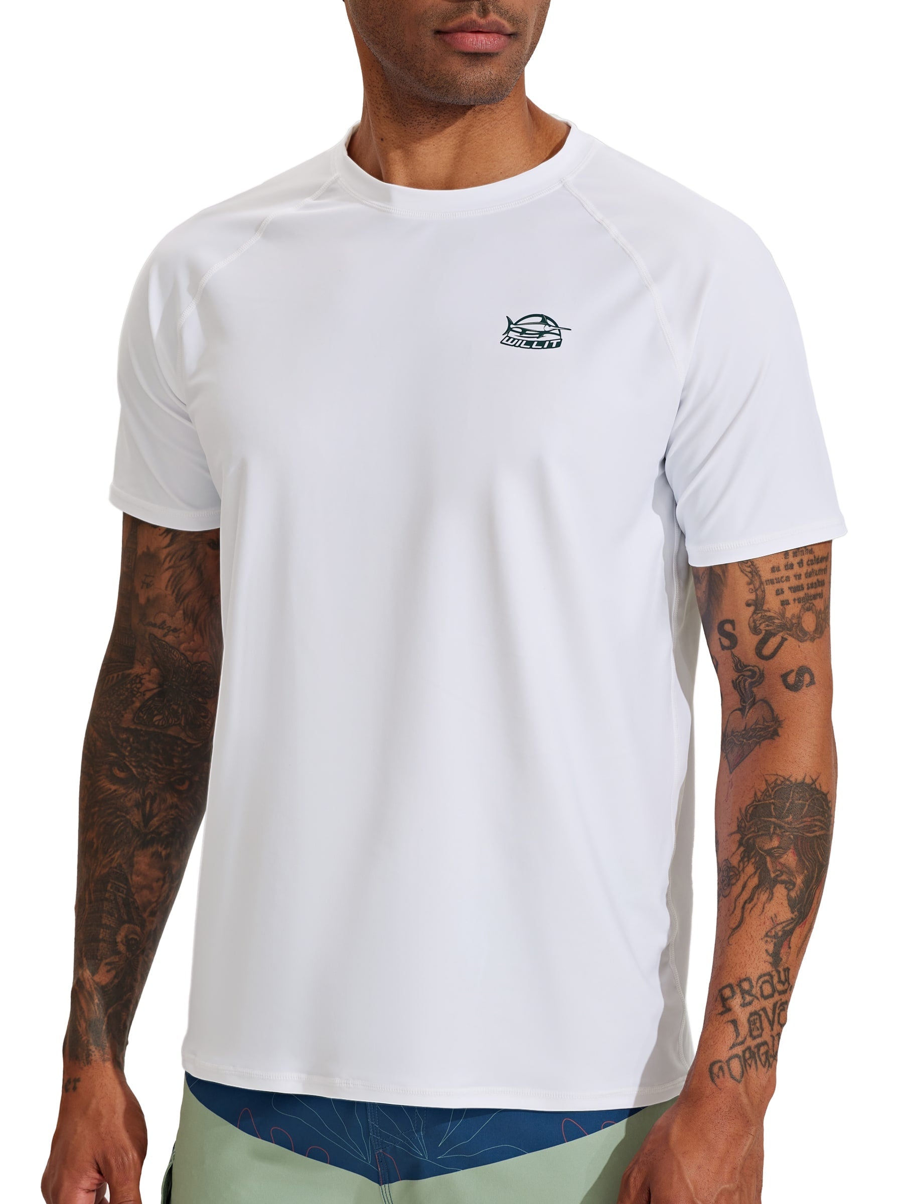 Men's Sun Protection Short Sleeve Shirt UPF 50+