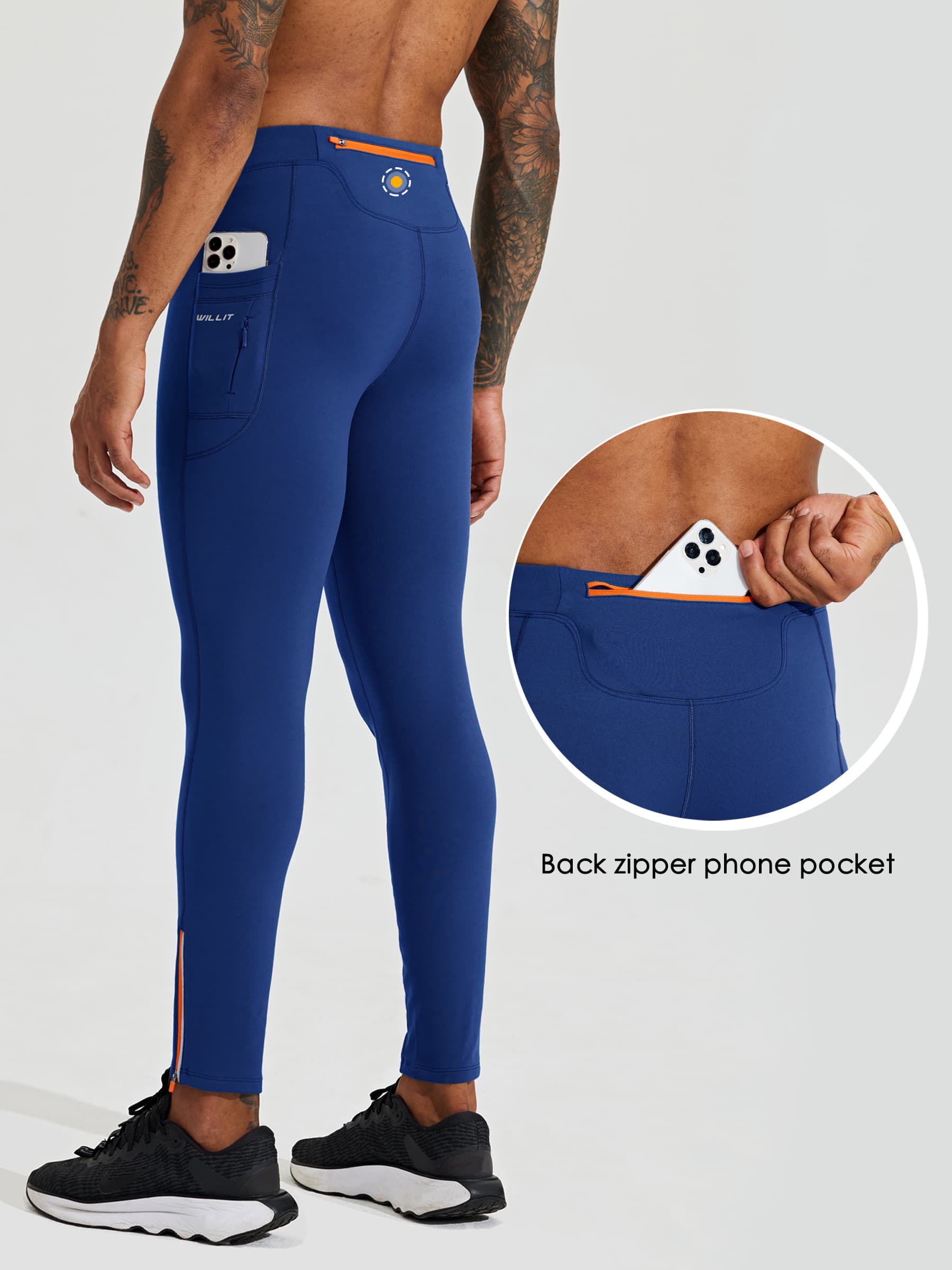 Men's Thermal Running Tights