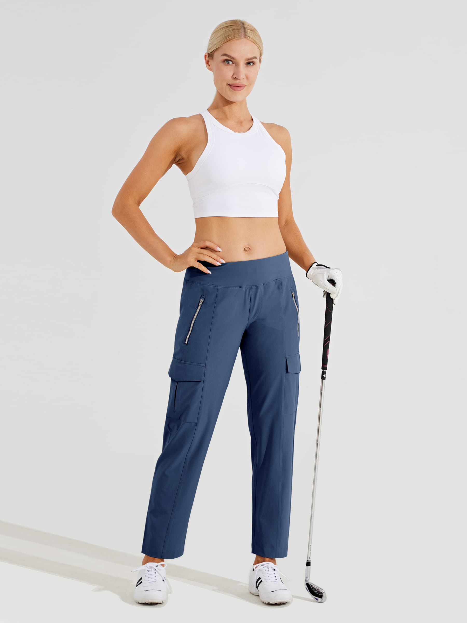 Women's Cargo Golf Trousers