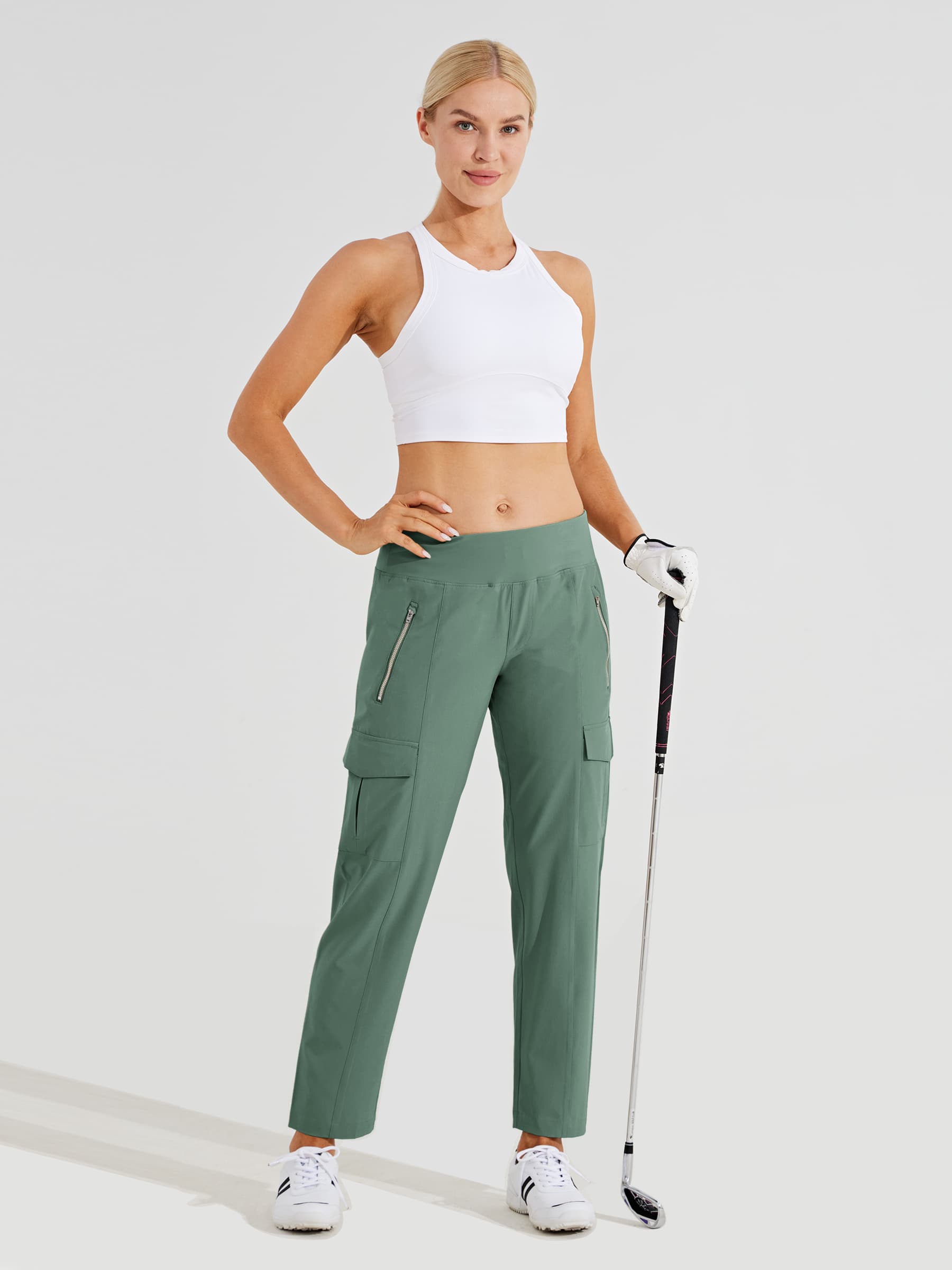 Women's Cargo Golf Trousers