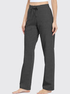 Women's Straight-Leg Cotton Sweatpants