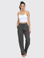 Women's Straight-Leg Cotton Sweatpants