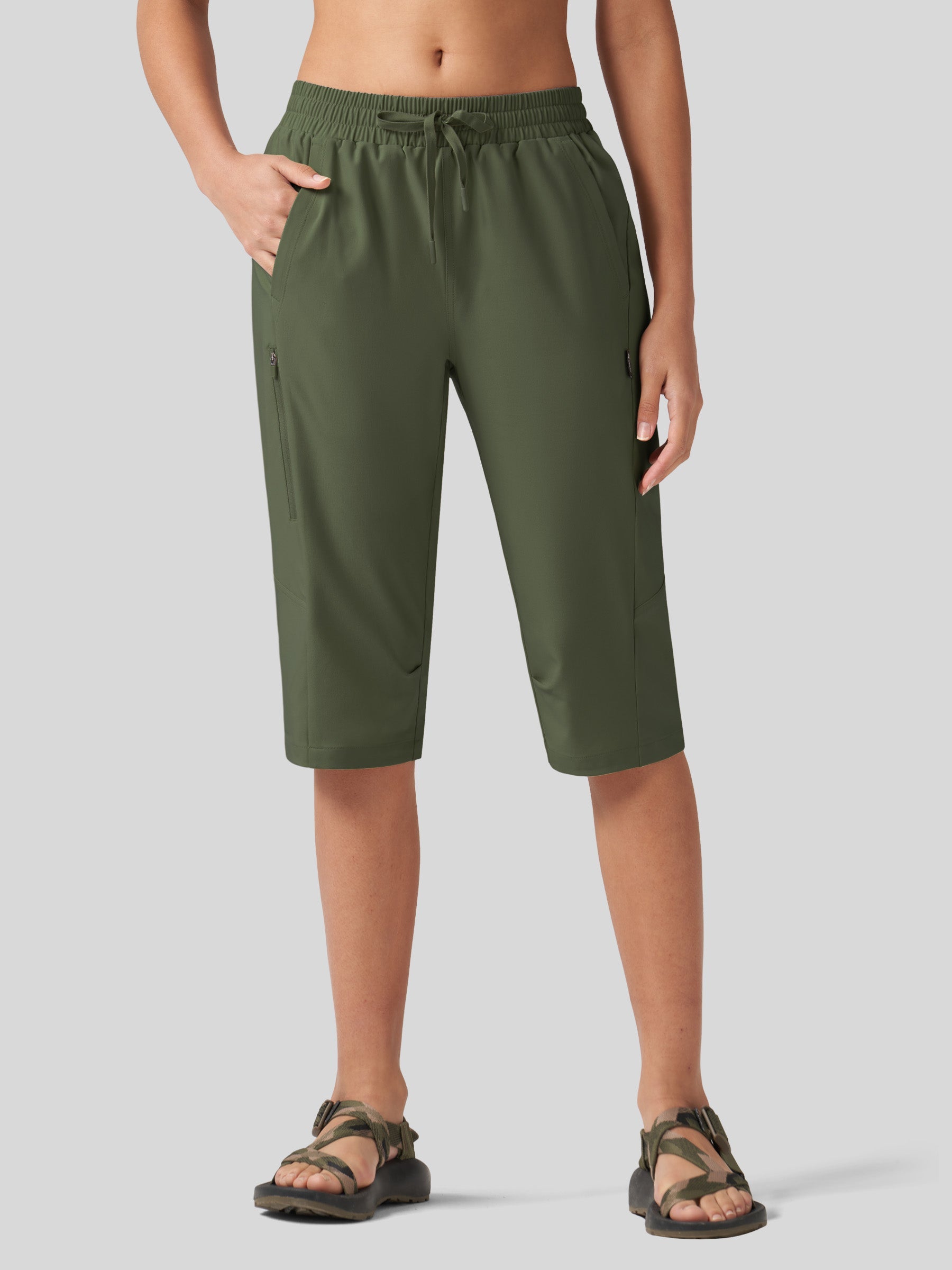 Women's Long Hiking Shorts 15 Inch