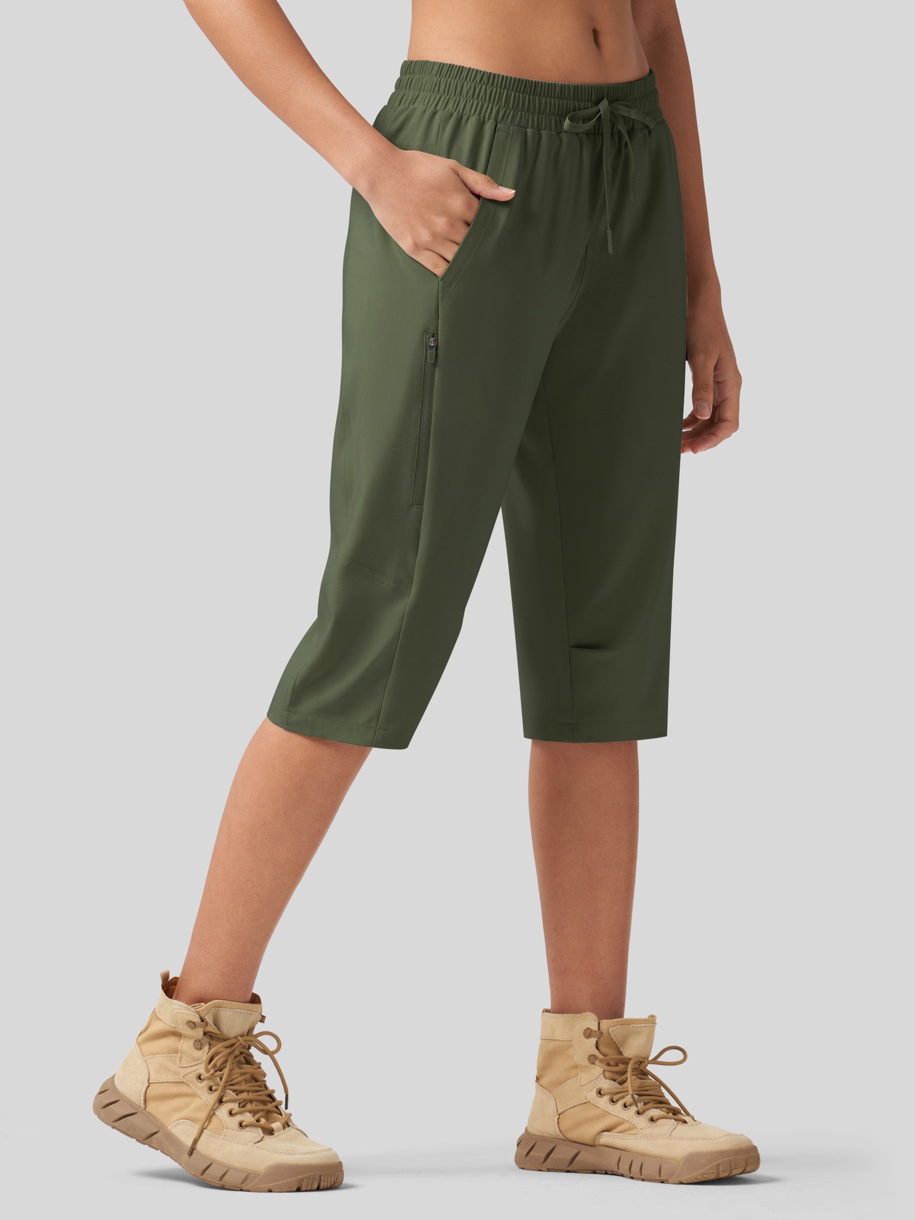 Women's Long Hiking Shorts 15 Inch