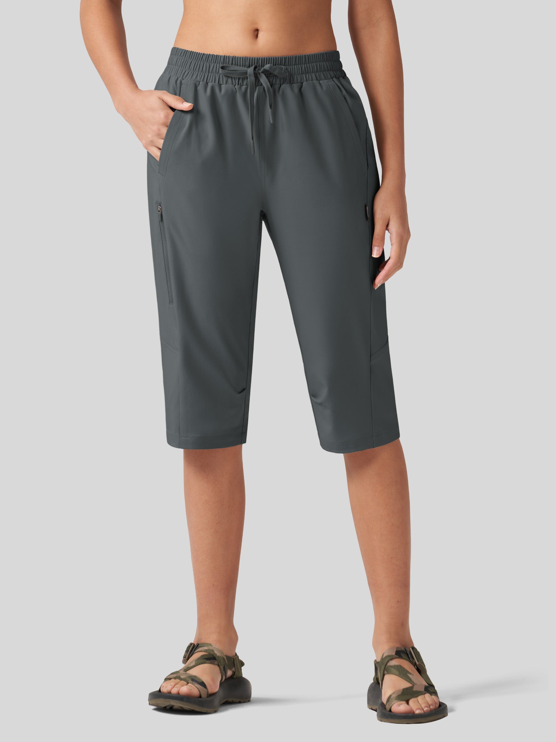 Women's Long Hiking Shorts 15 Inch