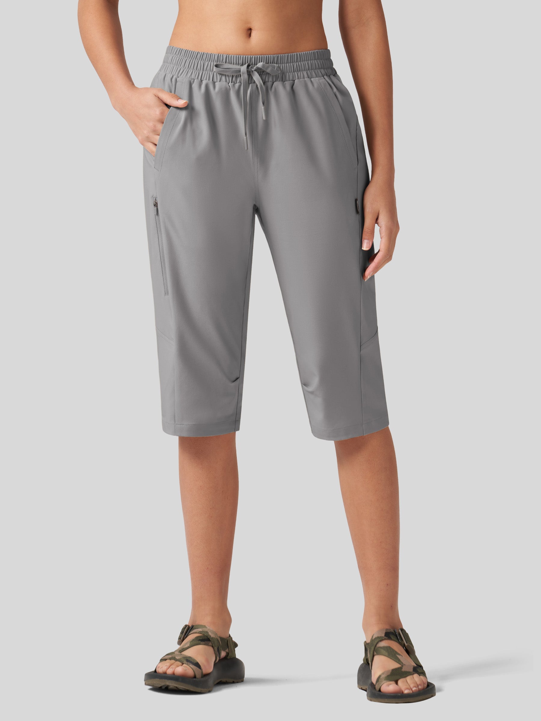 Women's Long Hiking Shorts 15 Inch