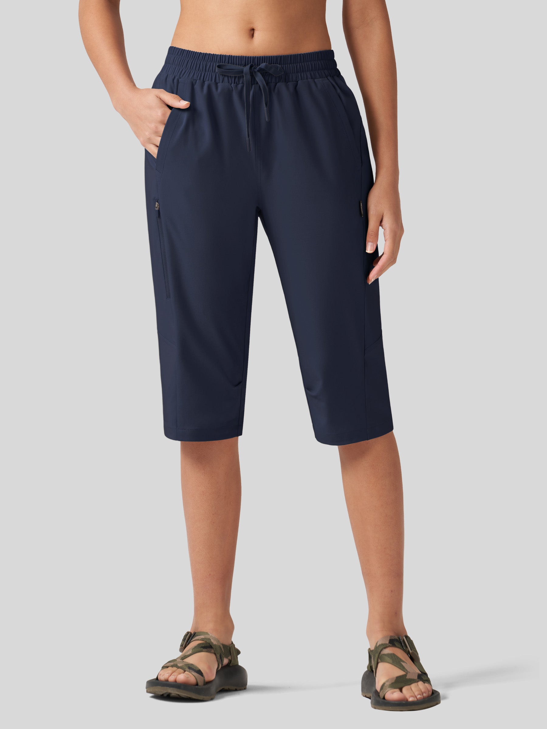 Women's Long Hiking Shorts 15 Inch