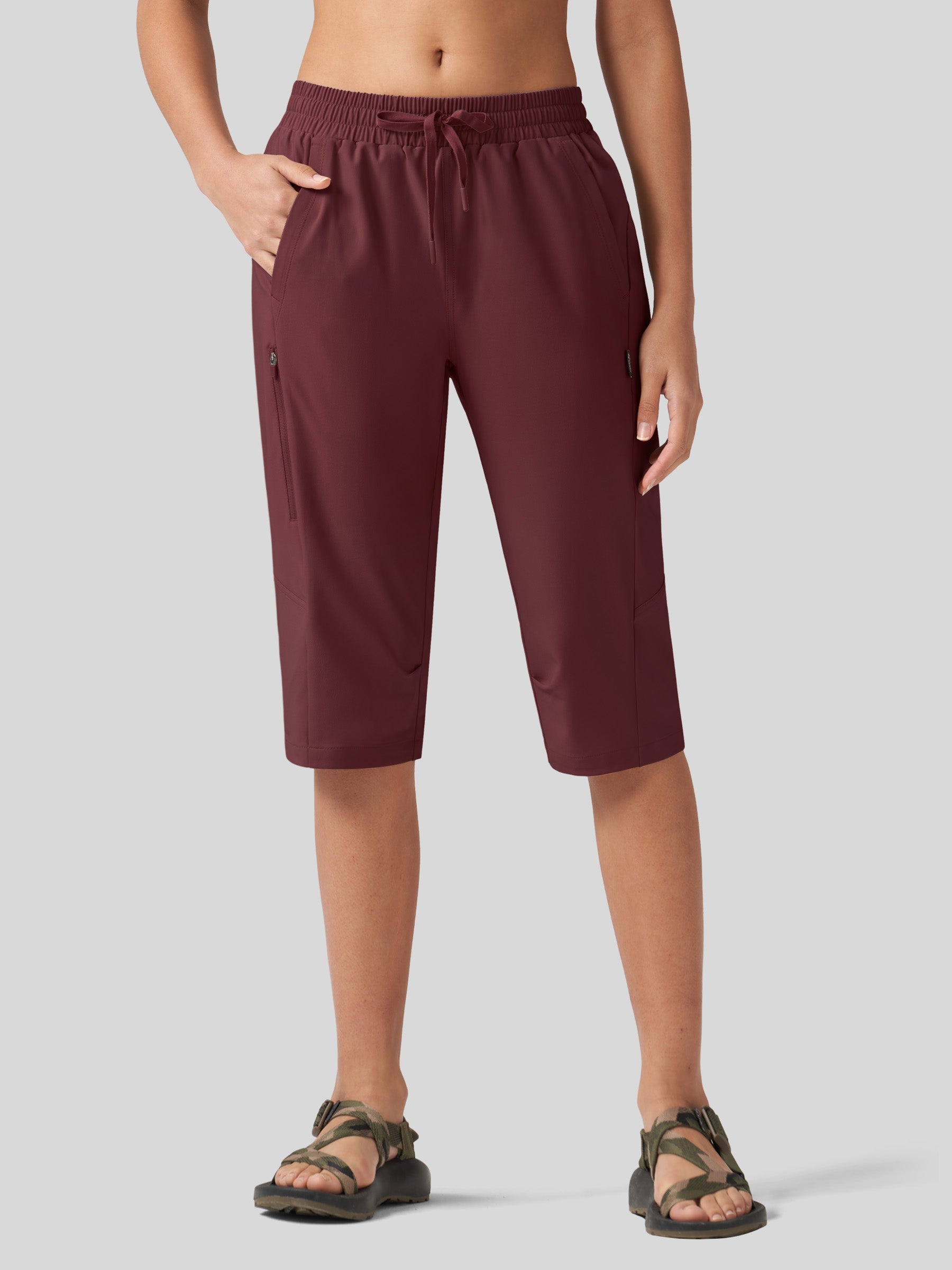 Women's Long Hiking Shorts 15 Inch