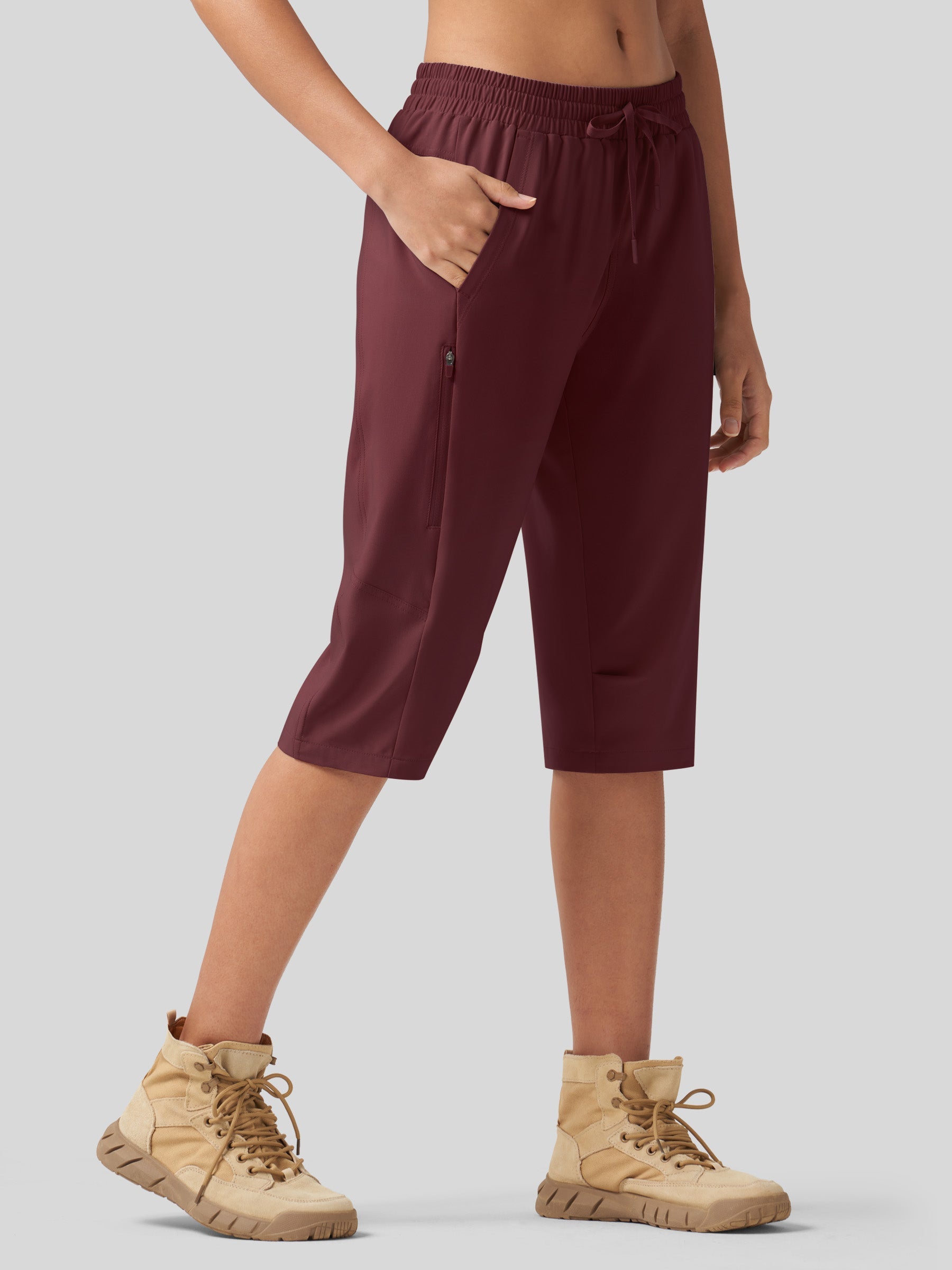 Women's Long Hiking Shorts 15 Inch